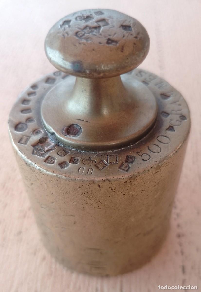 Antig&uuml;edades: Antigua Pesa 500 Grammes, Gramos - Foto 10