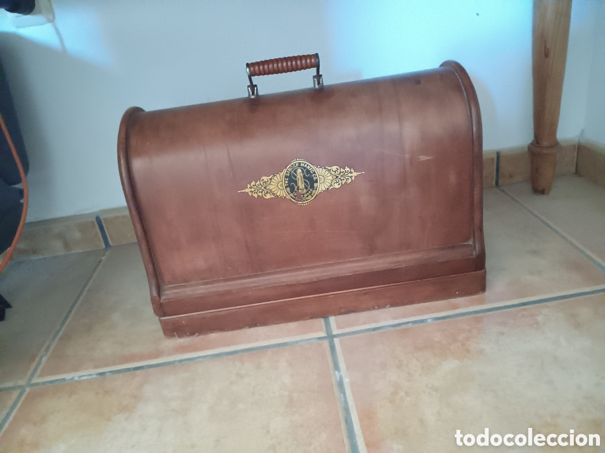 Antig&uuml;edades: M&Aacute;QUINA COSER SINGER 48K de 1900 - Foto 6