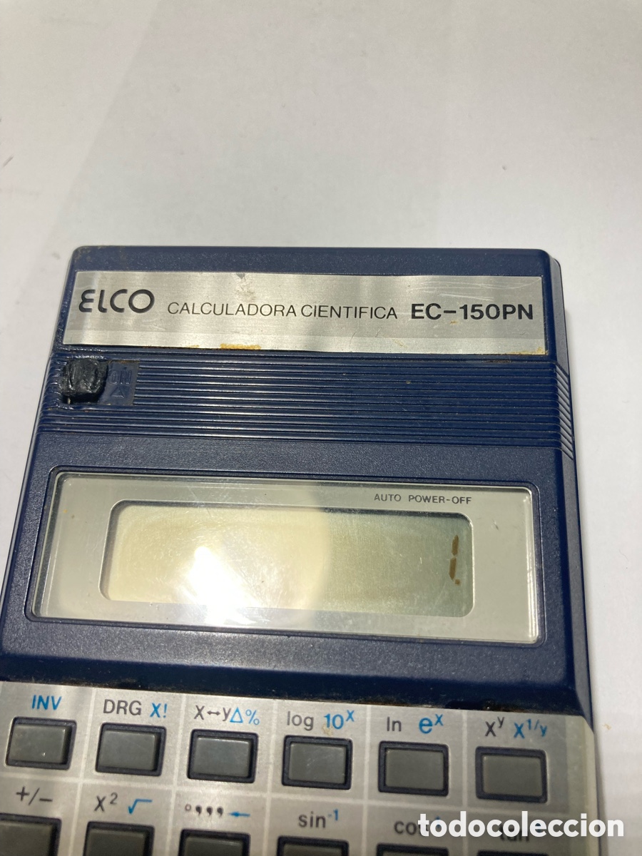 Antig&uuml;edades: calculadora cient&iacute;fica ELCO EC-150PN/CL01 - Foto 2