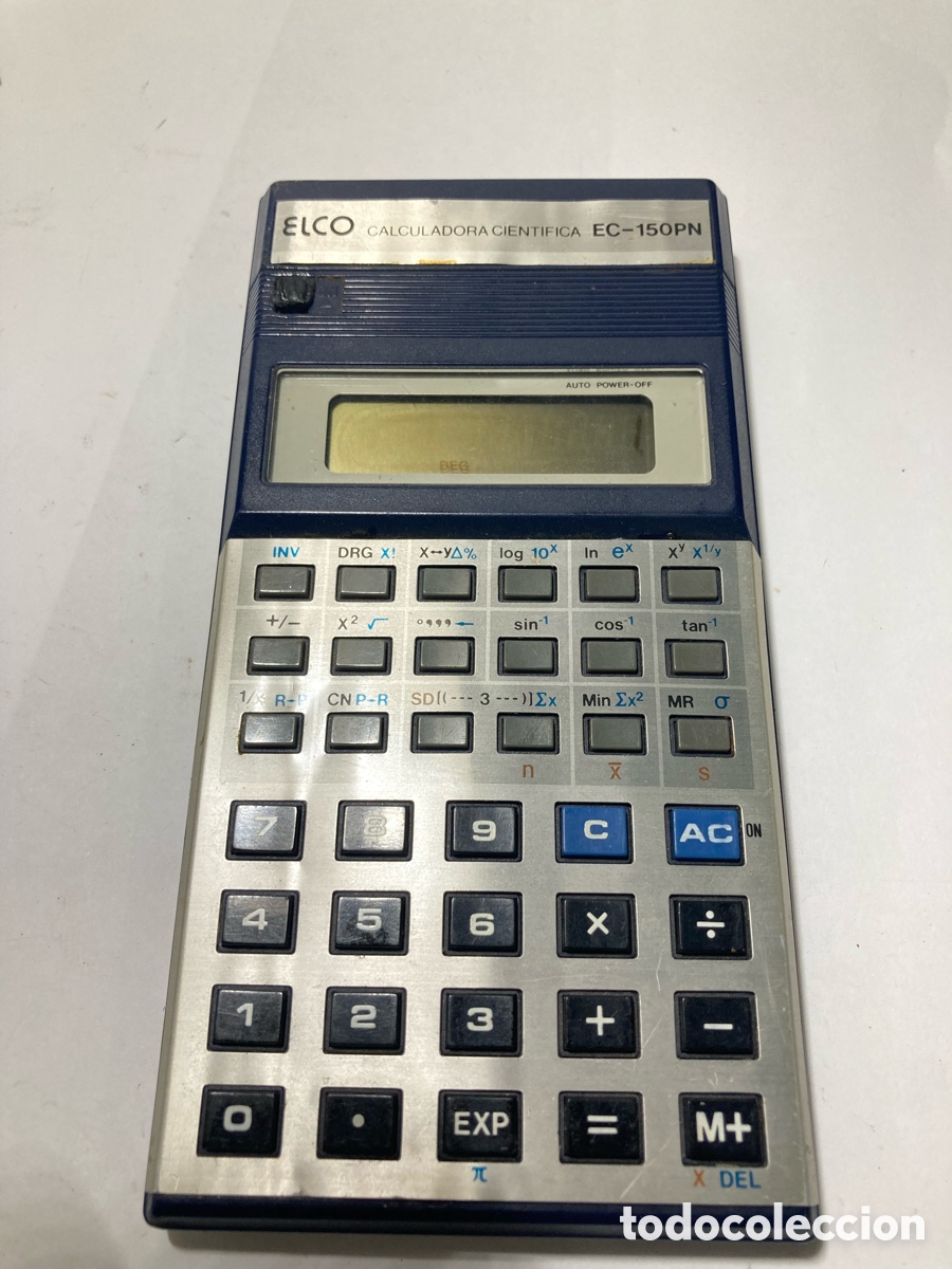 Antig&uuml;edades: calculadora cient&iacute;fica ELCO EC-150PN/CL01 - Foto 1