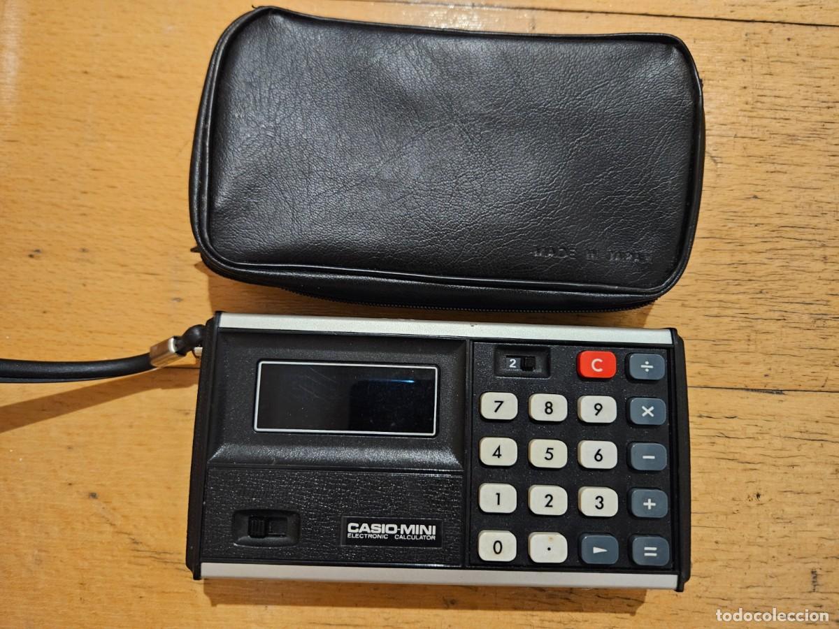 Antig&uuml;edades: CALCULADORA CASIO MINI FUNCIONANDO EN SU FUNDA - Foto 1