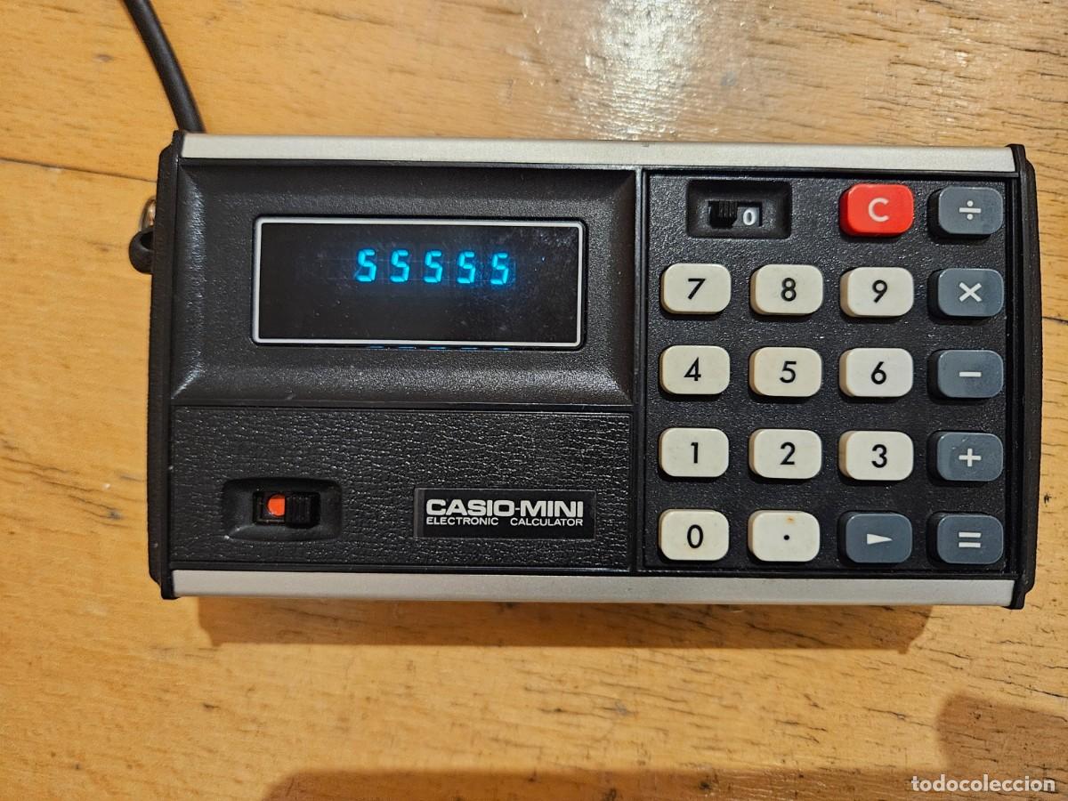 Antig&uuml;edades: CALCULADORA CASIO MINI FUNCIONANDO EN SU FUNDA - Foto 2