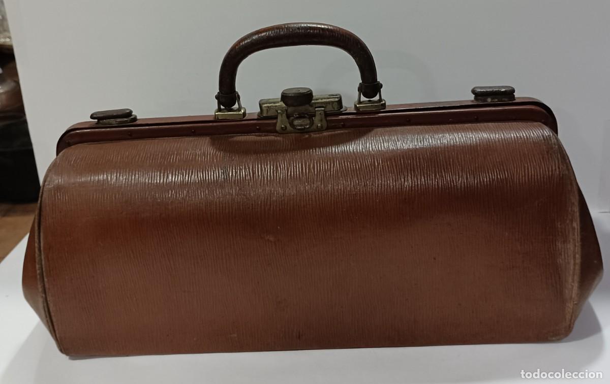 Antig&uuml;edades: MALET&Iacute;N ANTIGUO DE M&Eacute;DICO - Foto 1