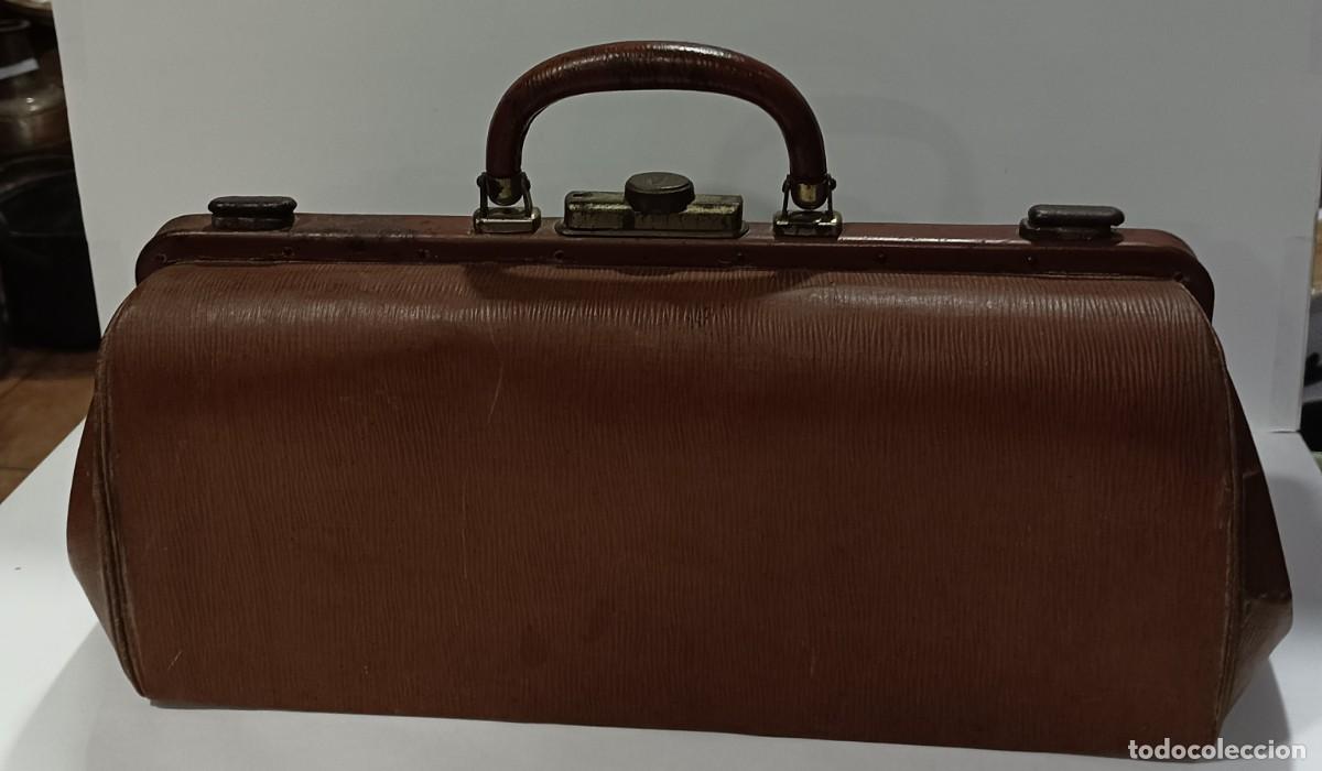 Antig&uuml;edades: MALET&Iacute;N ANTIGUO DE M&Eacute;DICO - Foto 3