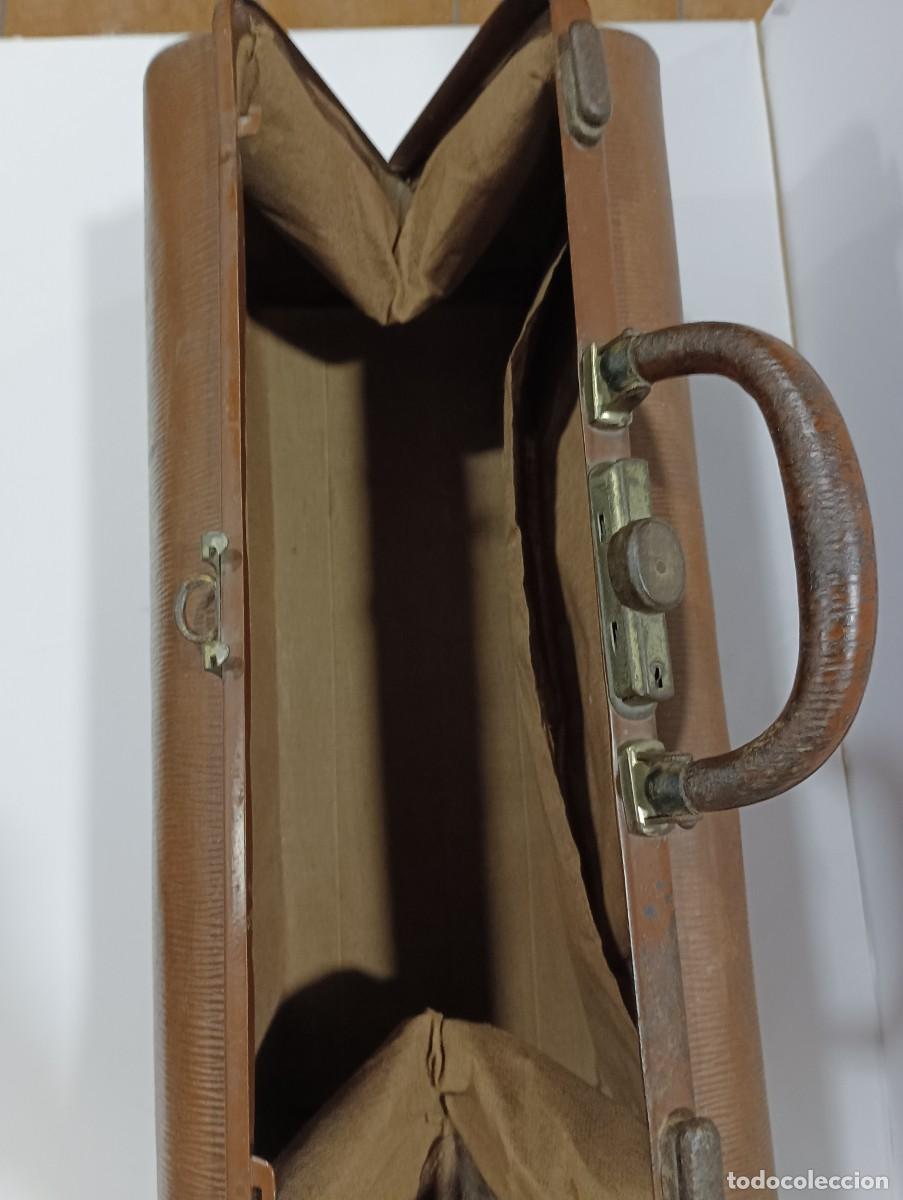 Antig&uuml;edades: MALET&Iacute;N ANTIGUO DE M&Eacute;DICO - Foto 6