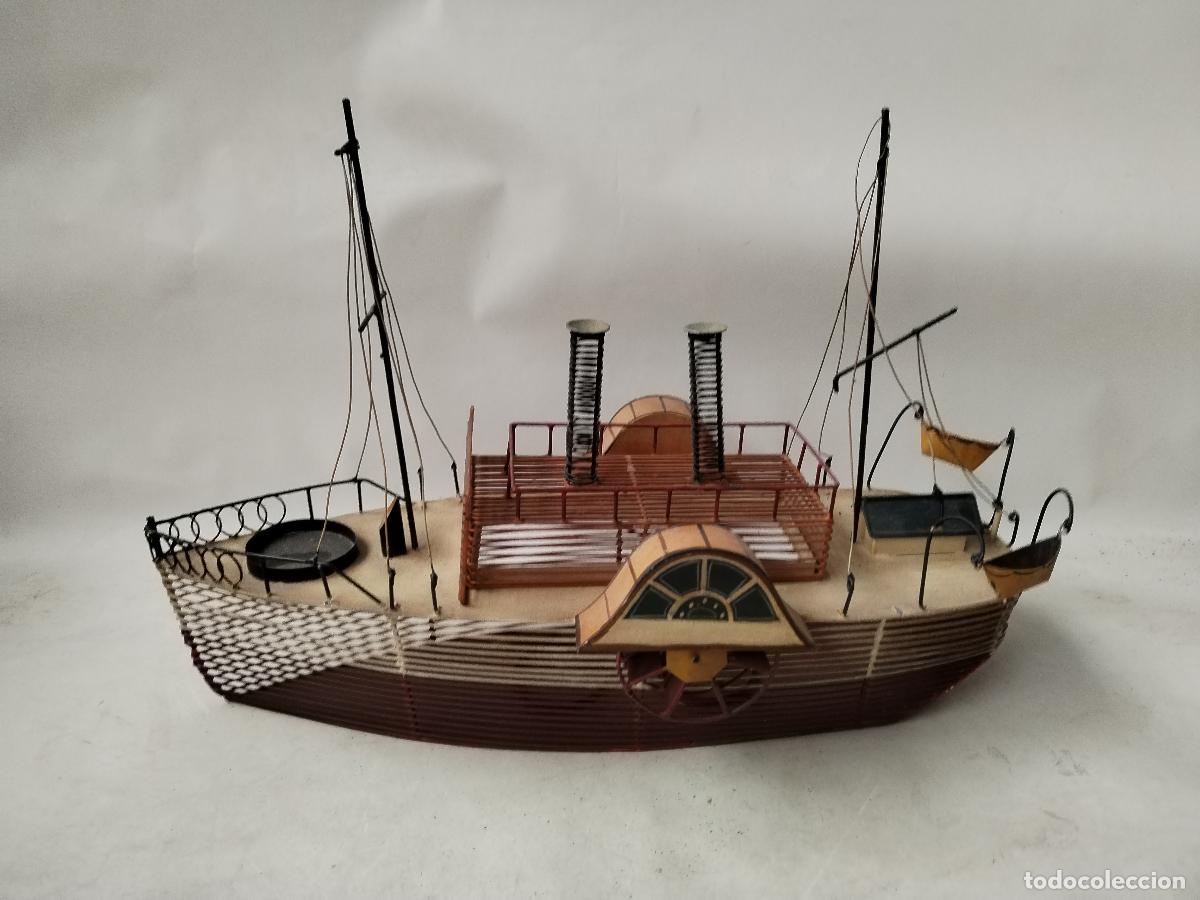 Antig&uuml;edades: farol barco mississippi - Foto 10