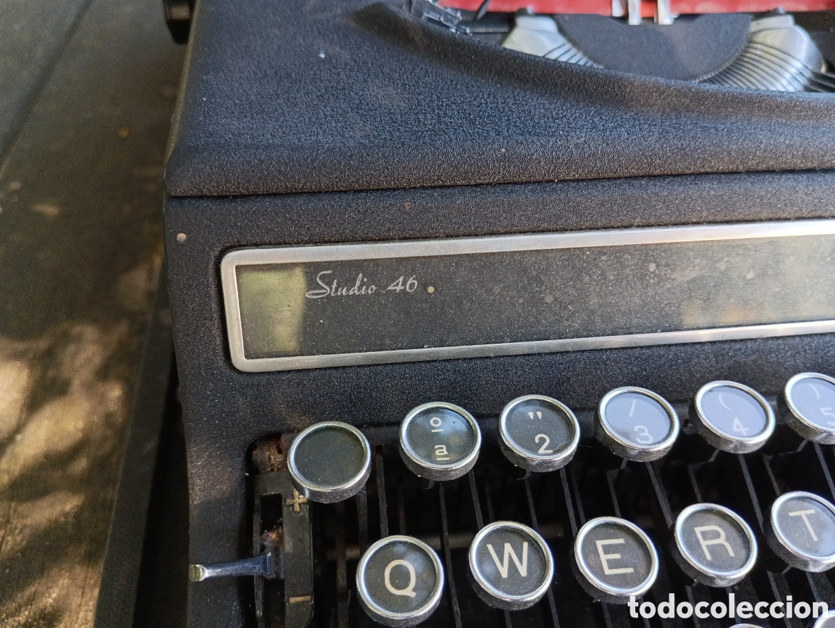 Antig&uuml;edades: HISPANO OLIVETTI STUDIO 46 M&Aacute;QUINA ESCRIBIR ANTIGUA. - Foto 7