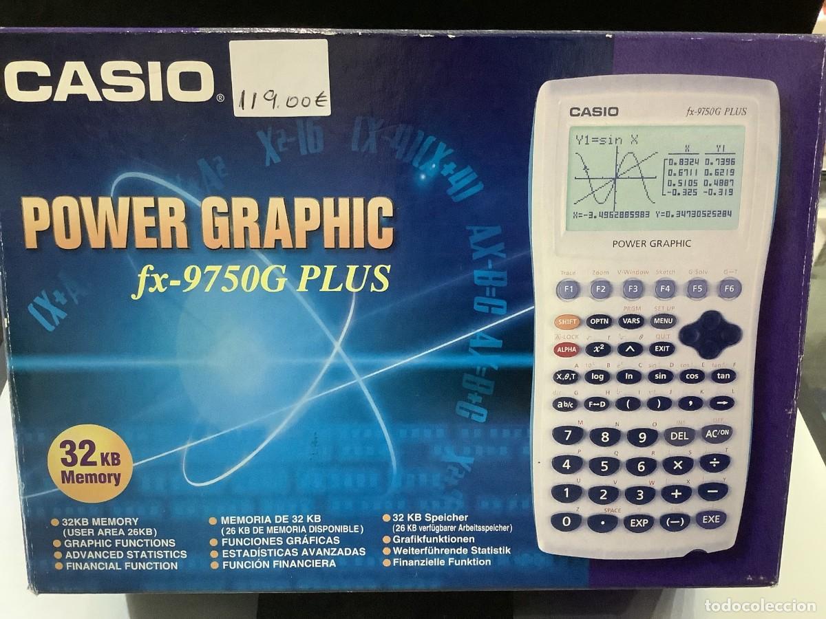 Antig&uuml;edades: CALCULADORA CASIO FX 9750G PLUS &iexcl;&iexcl;NUEVA!! - Foto 1