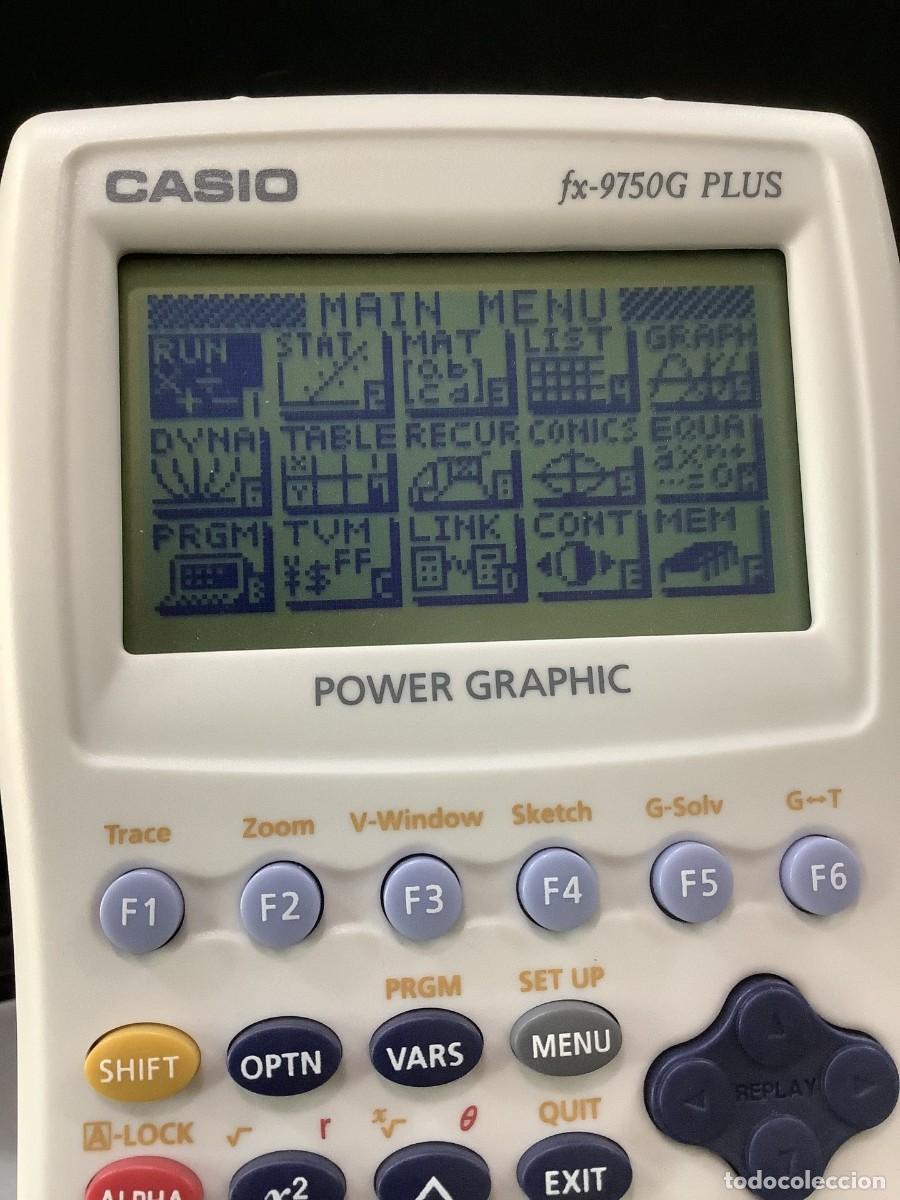 Antig&uuml;edades: CALCULADORA CASIO FX 9750G PLUS &iexcl;&iexcl;NUEVA!! - Foto 2