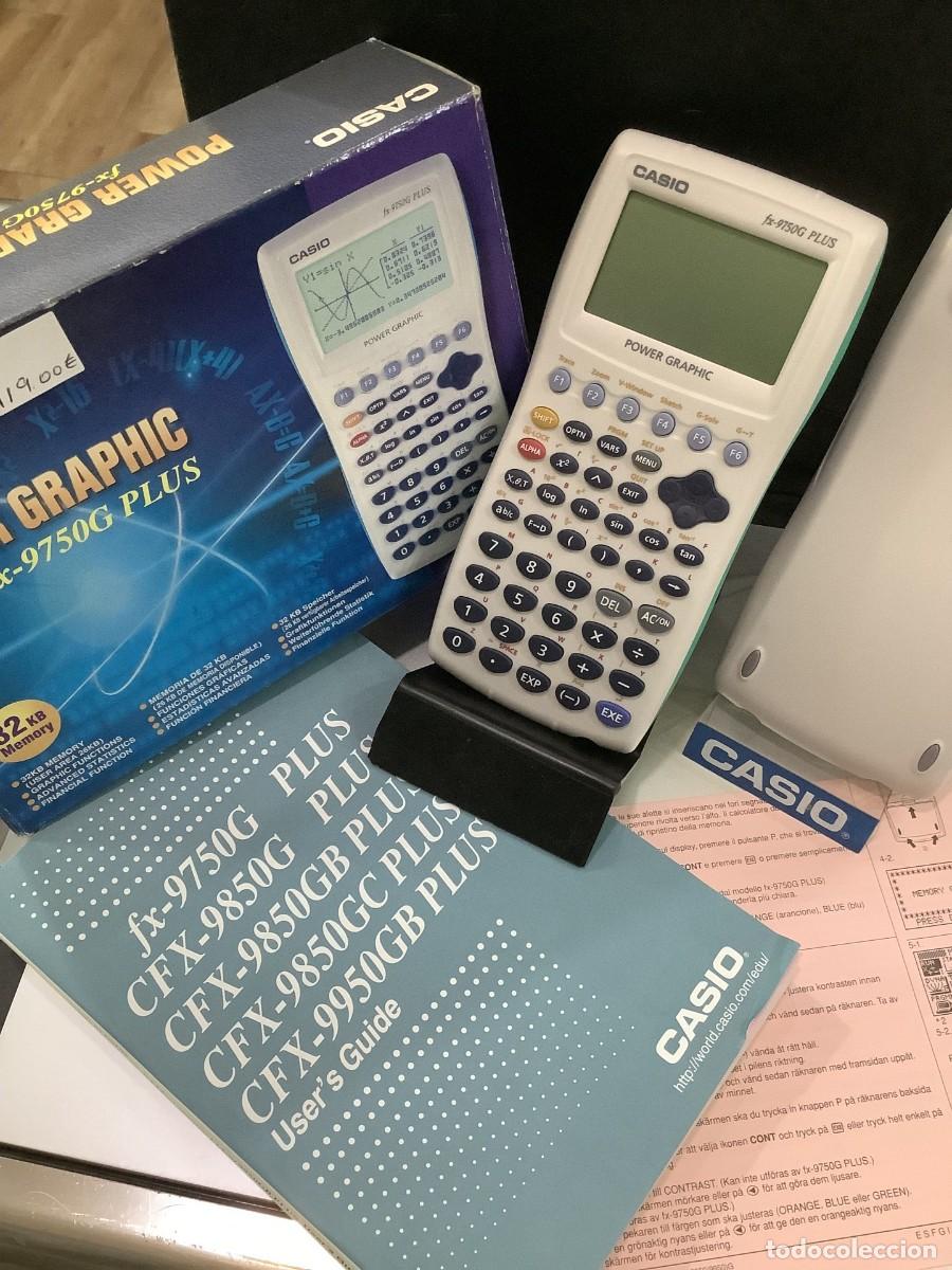 Antig&uuml;edades: CALCULADORA CASIO FX 9750G PLUS &iexcl;&iexcl;NUEVA!! - Foto 3