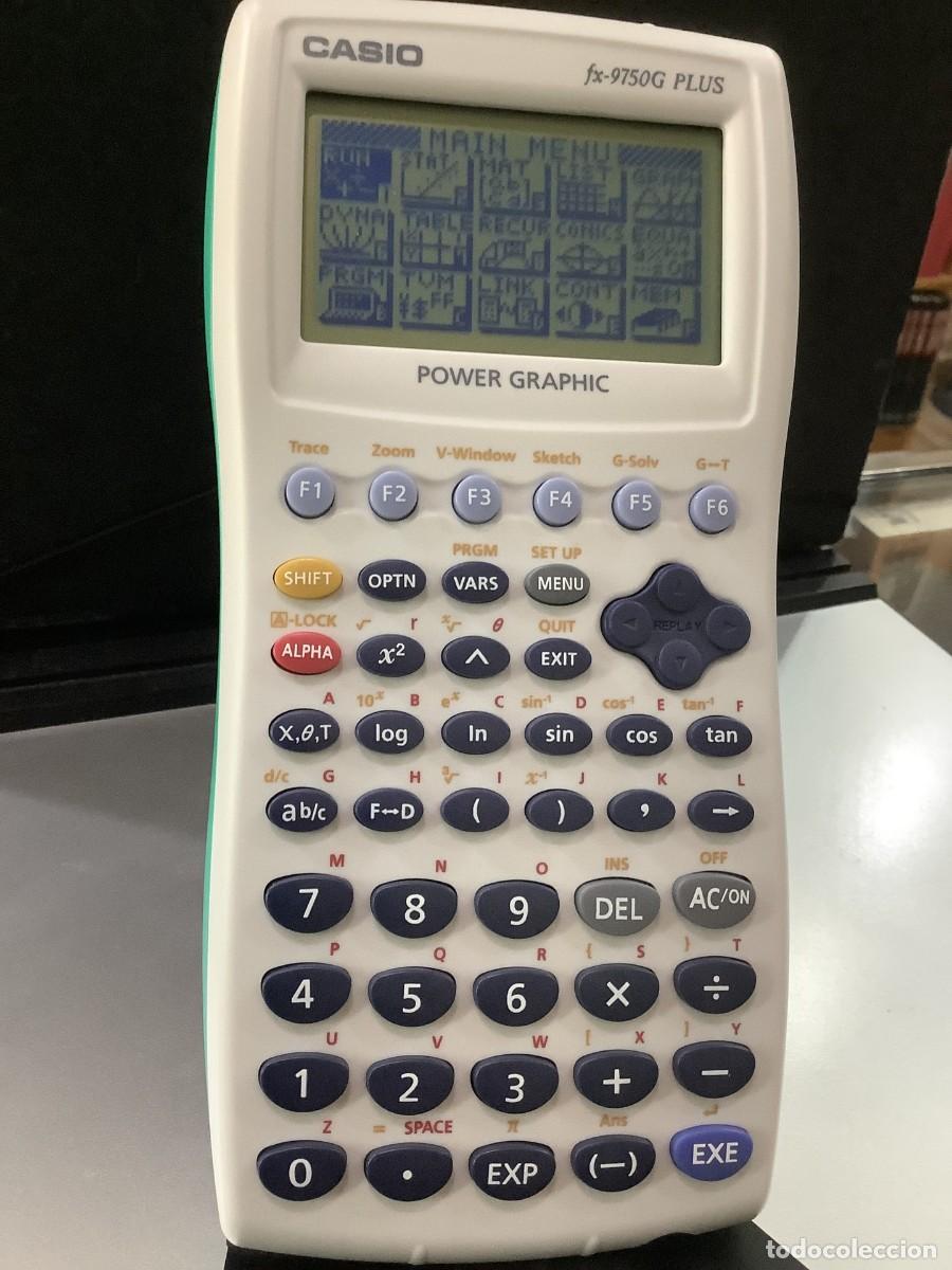 Antig&uuml;edades: CALCULADORA CASIO FX 9750G PLUS &iexcl;&iexcl;NUEVA!! - Foto 4