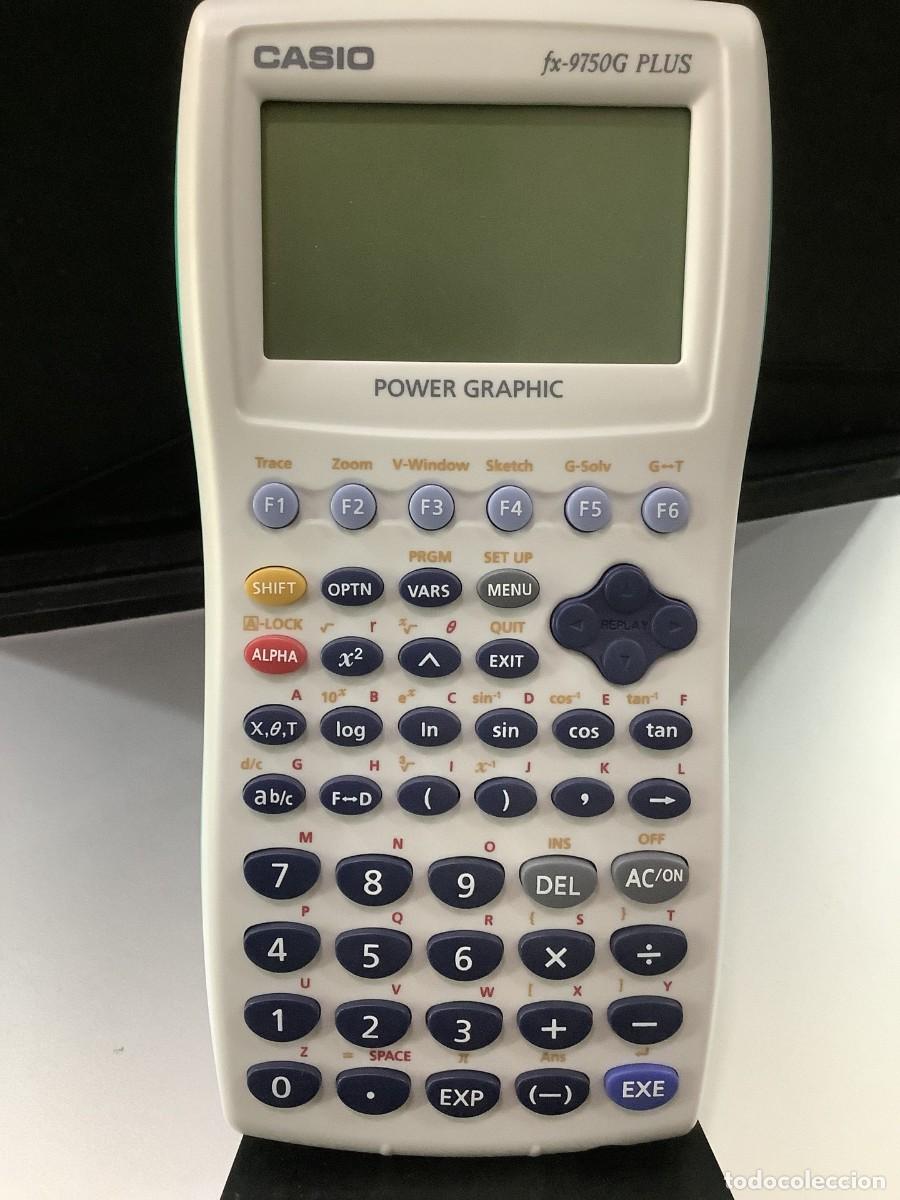 Antig&uuml;edades: CALCULADORA CASIO FX 9750G PLUS &iexcl;&iexcl;NUEVA!! - Foto 6