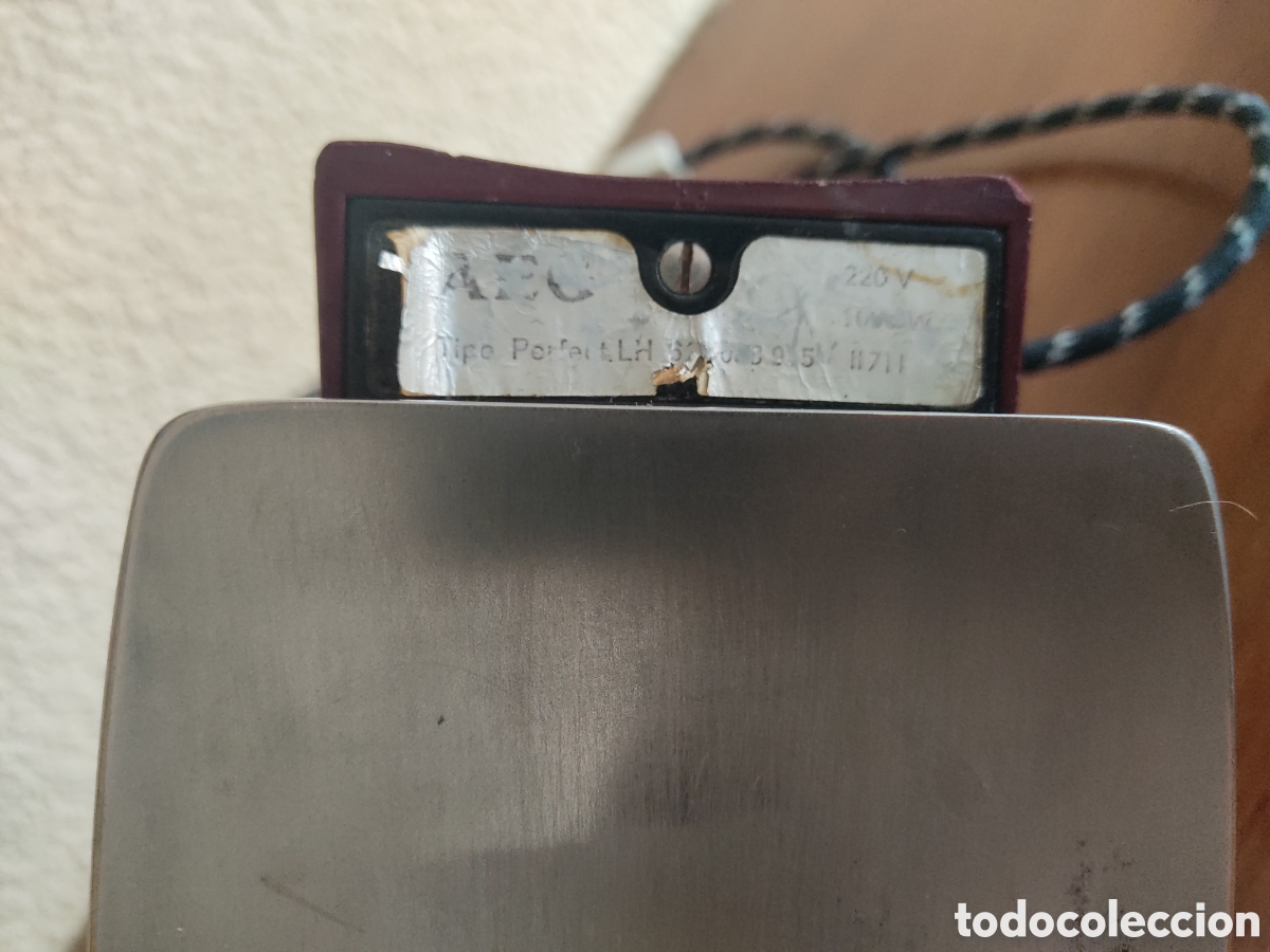 Antig&uuml;edades: Plancha AEG vintage funcionando - Foto 5