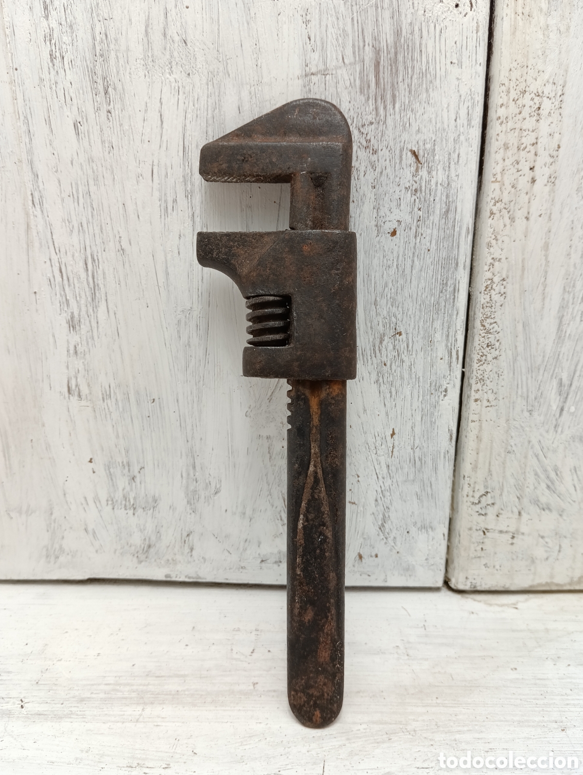 Antig&uuml;edades: ANTIGUA LLAVE INGLESA AJUSTABLE TUERCAS. HERRAMIENTAS. - Foto 1