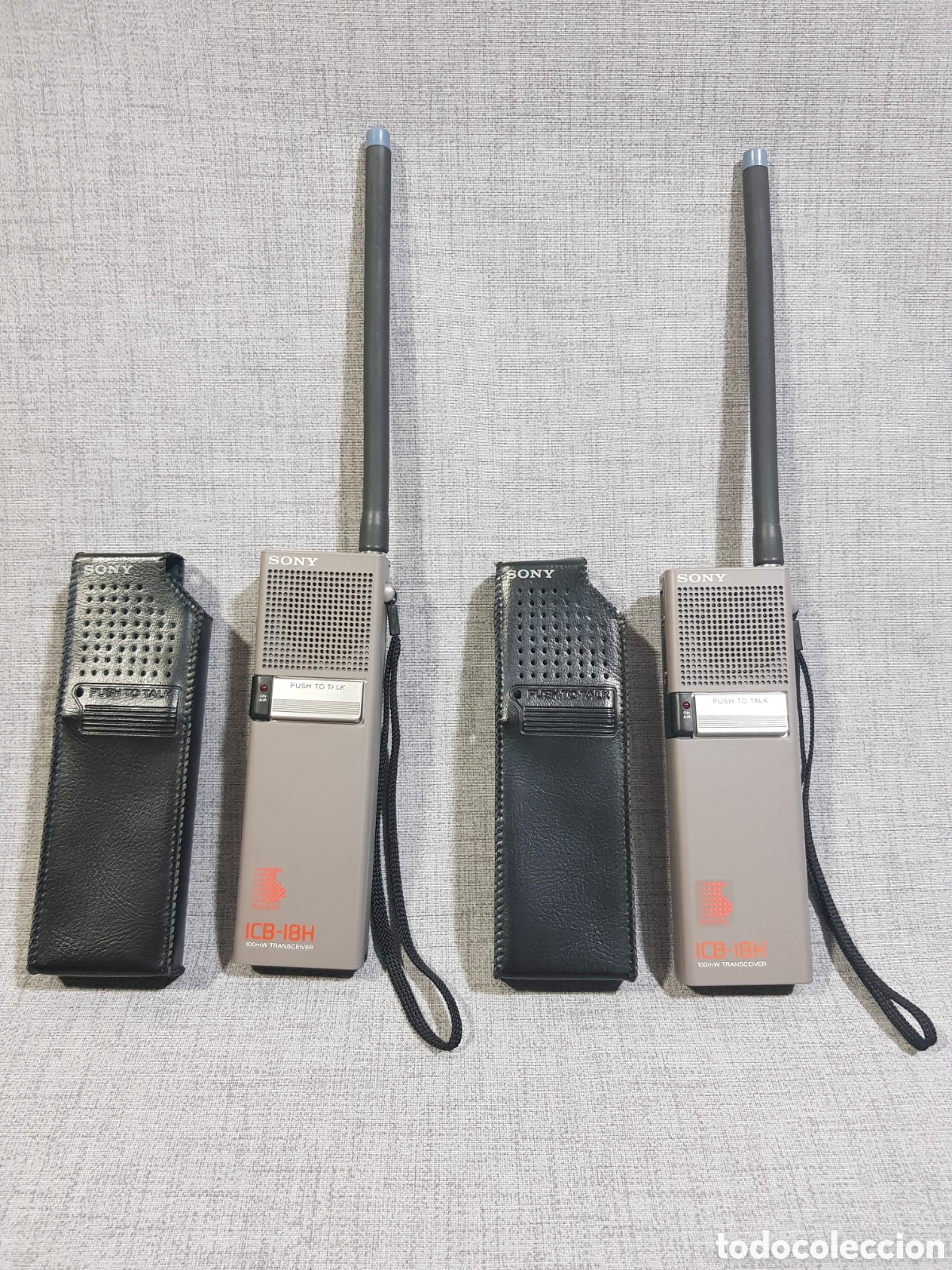 Antig&uuml;edades: SONY ICB-18H TRANSCEIVER TRANSCEPTOR WALKIE TALKIE - Foto 2