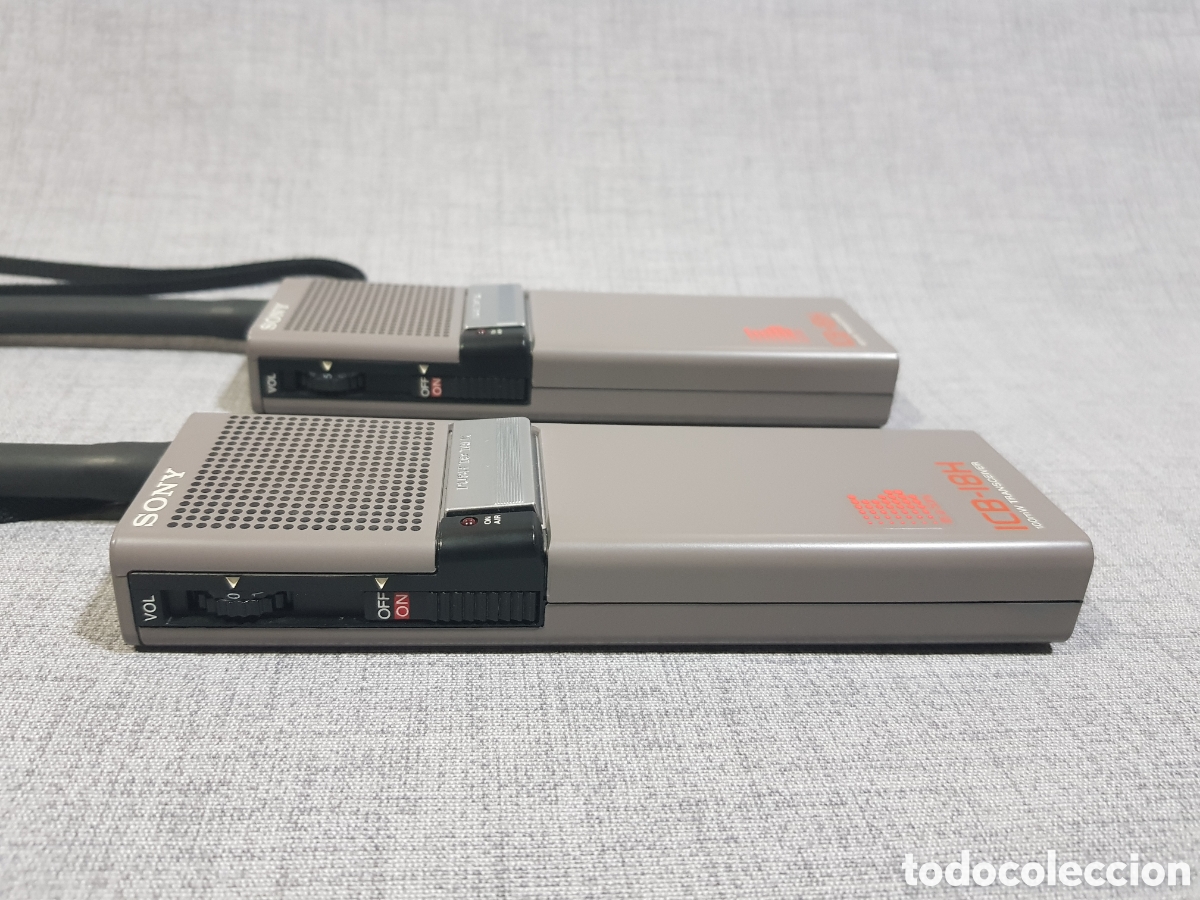 Antig&uuml;edades: SONY ICB-18H TRANSCEIVER TRANSCEPTOR WALKIE TALKIE - Foto 17