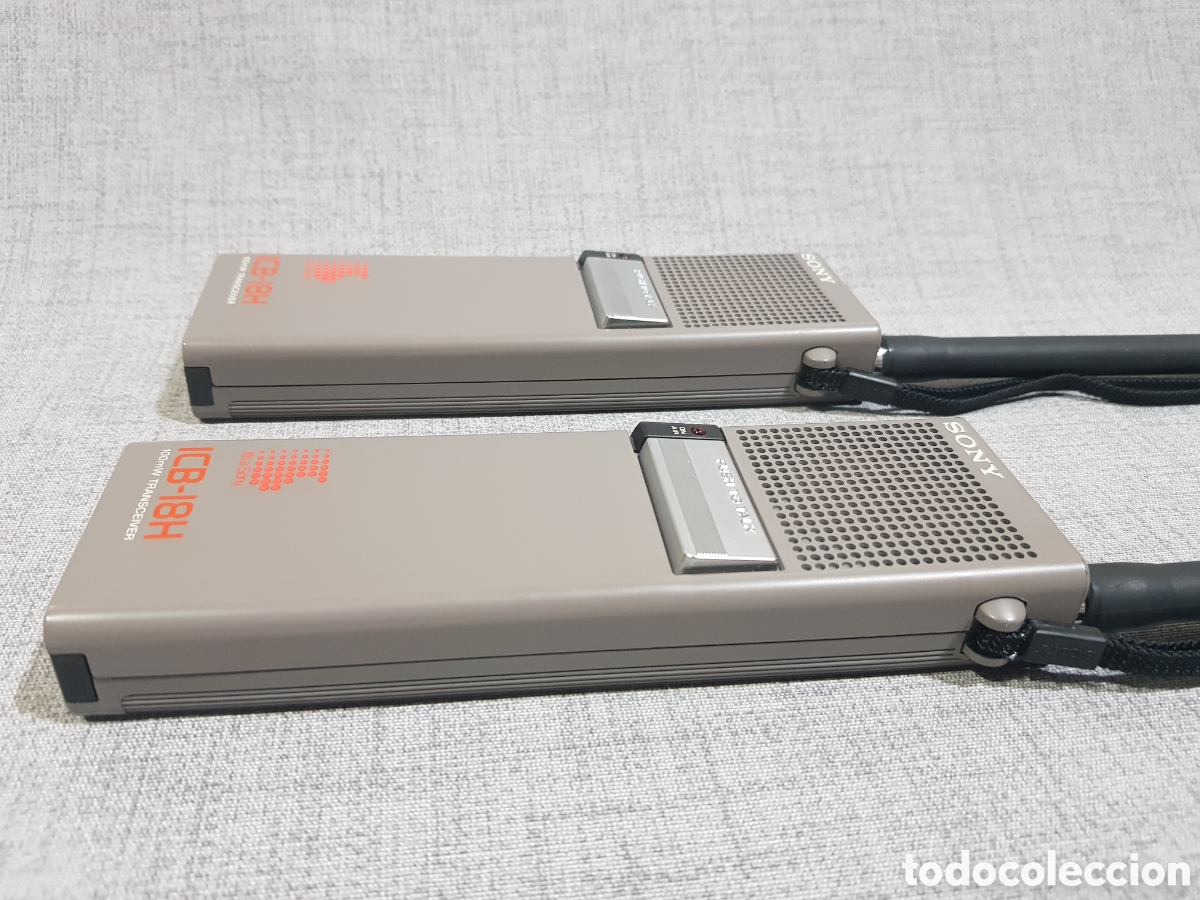 Antig&uuml;edades: SONY ICB-18H TRANSCEIVER TRANSCEPTOR WALKIE TALKIE - Foto 19