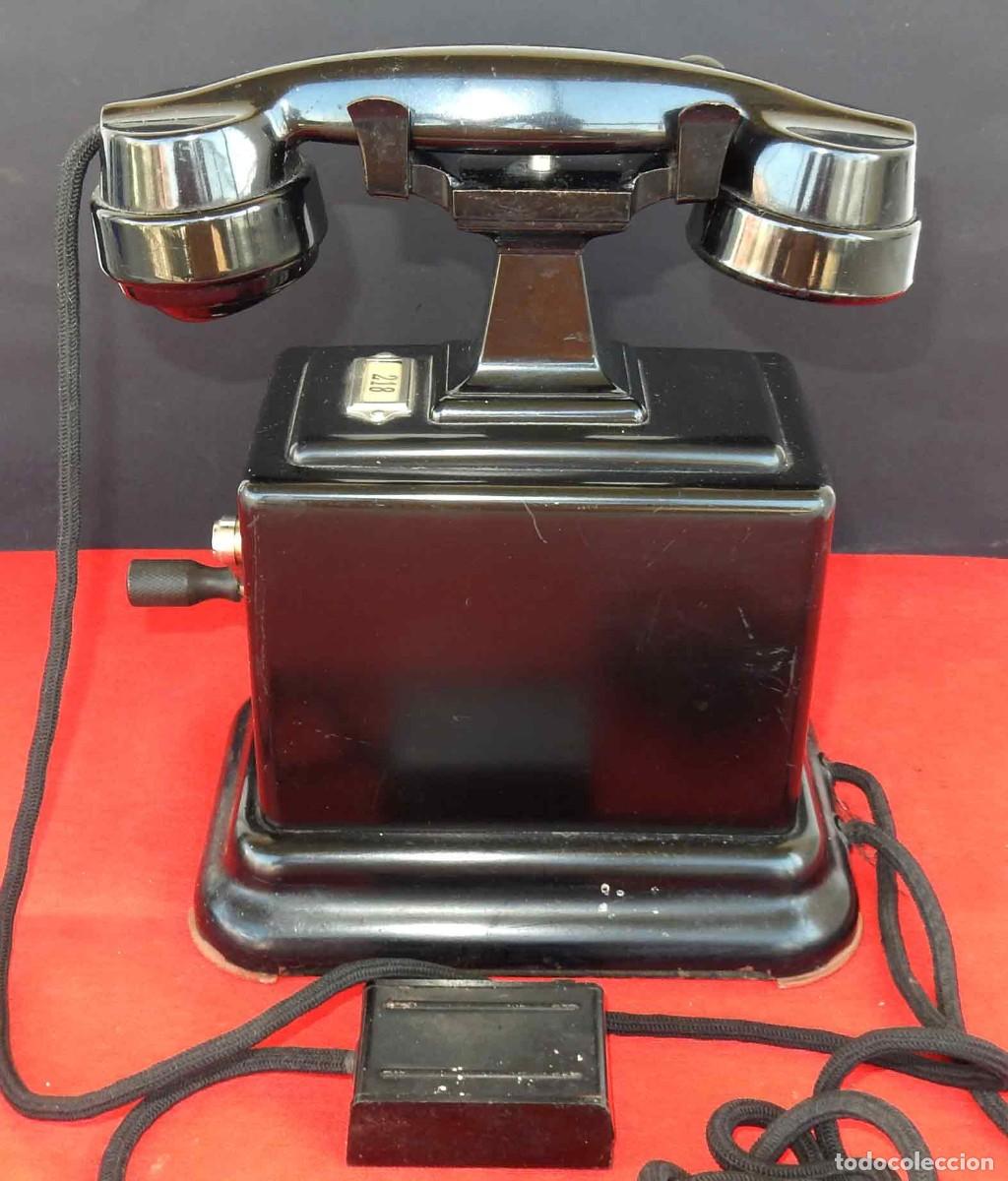 Tel&eacute;fonos: Tel&eacute;fono L.M. Ericsson de consola - Foto 5