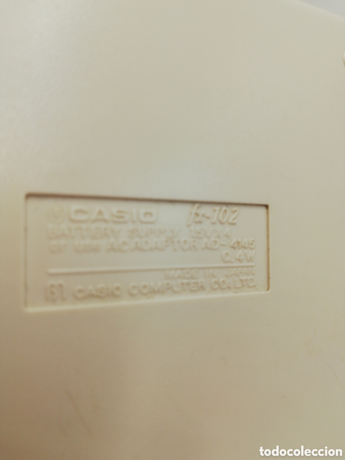 Antig&uuml;edades: Calculadora CASIO cient&iacute;fica. fx - 102 con funda. - Foto 5