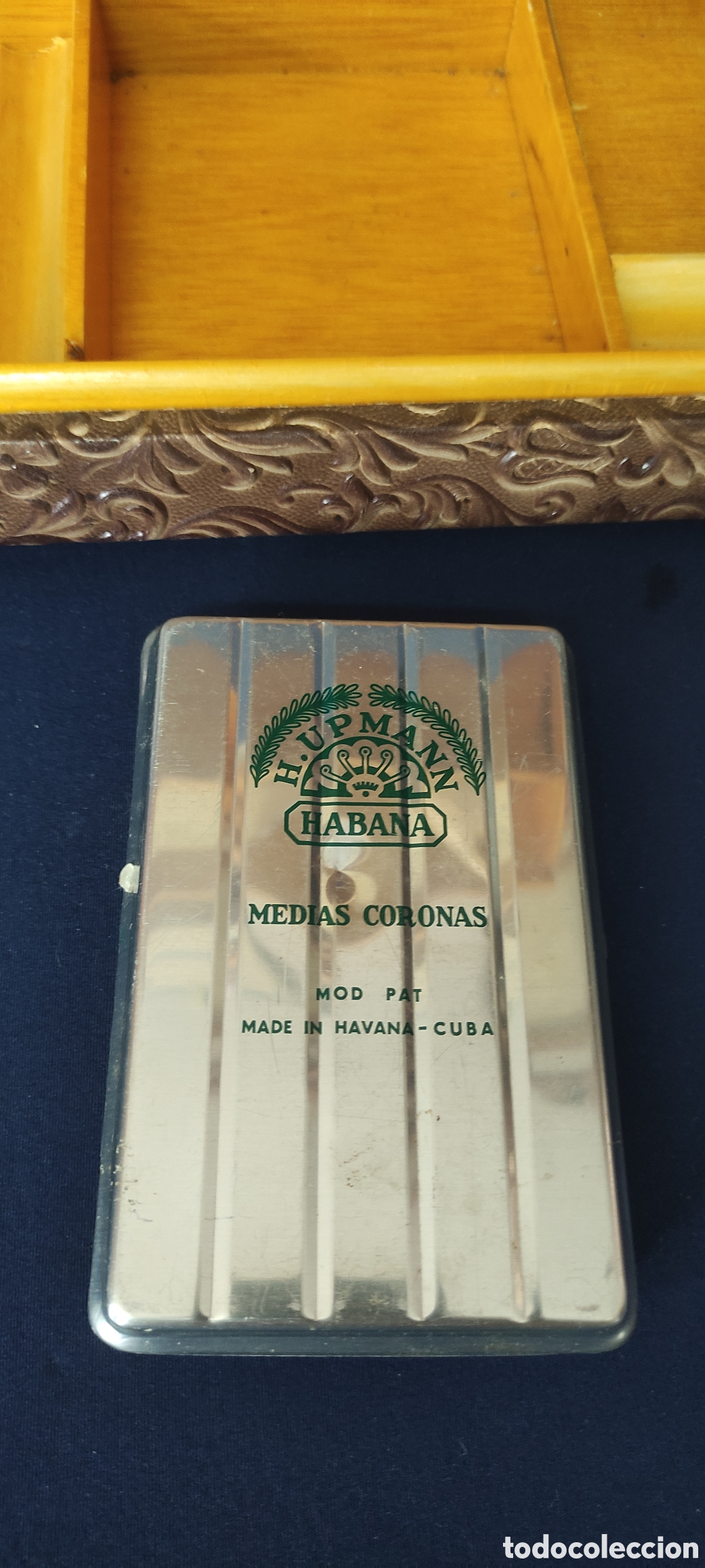 Antig&uuml;edades: Caja musical de puros - Foto 4