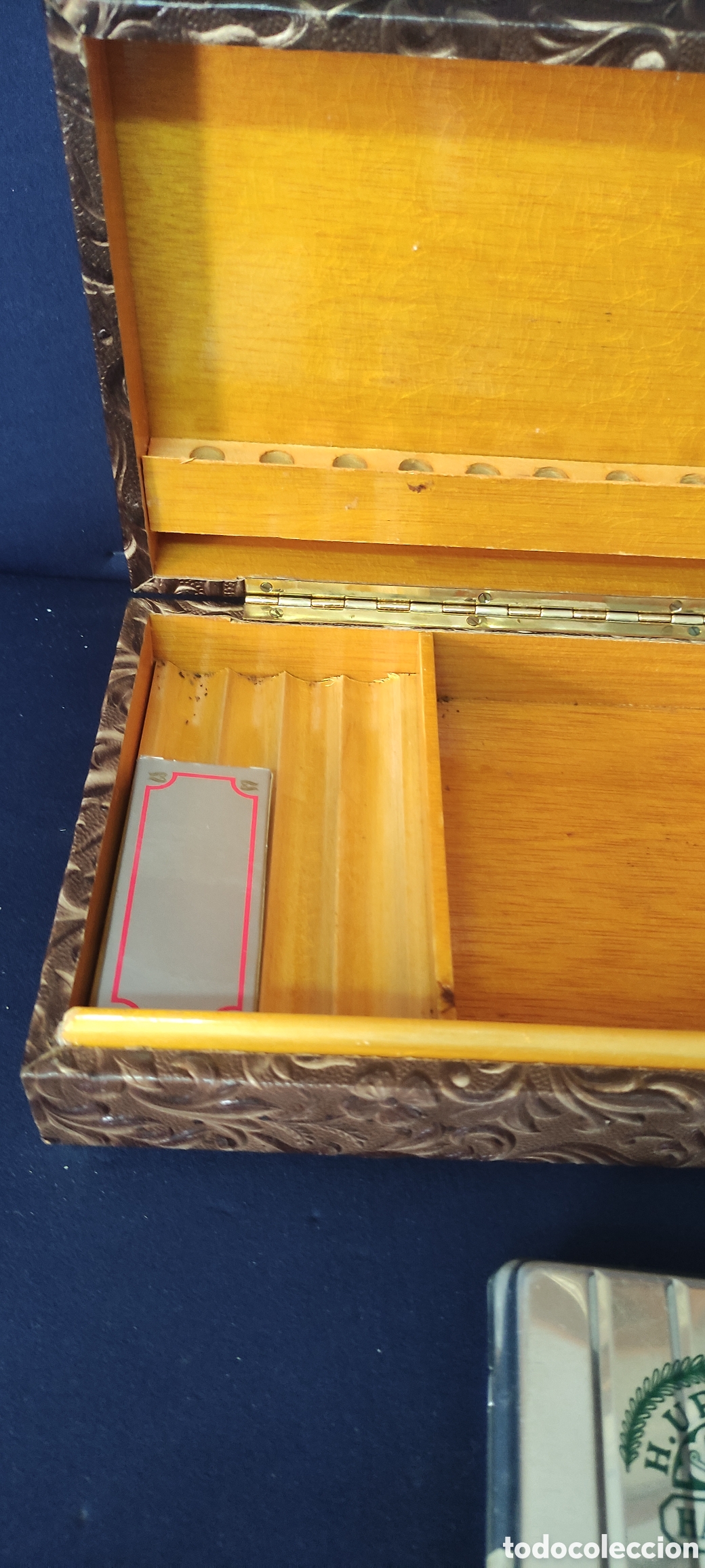 Antig&uuml;edades: Caja musical de puros - Foto 5