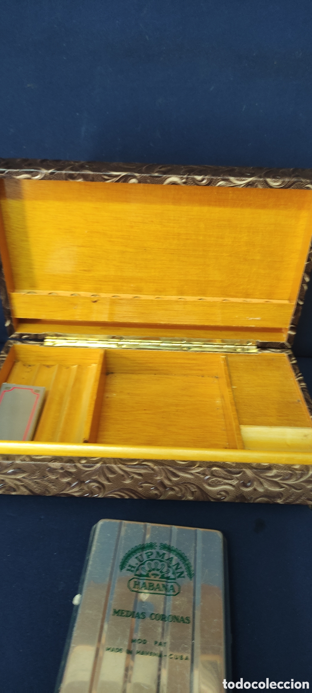 Antig&uuml;edades: Caja musical de puros - Foto 6