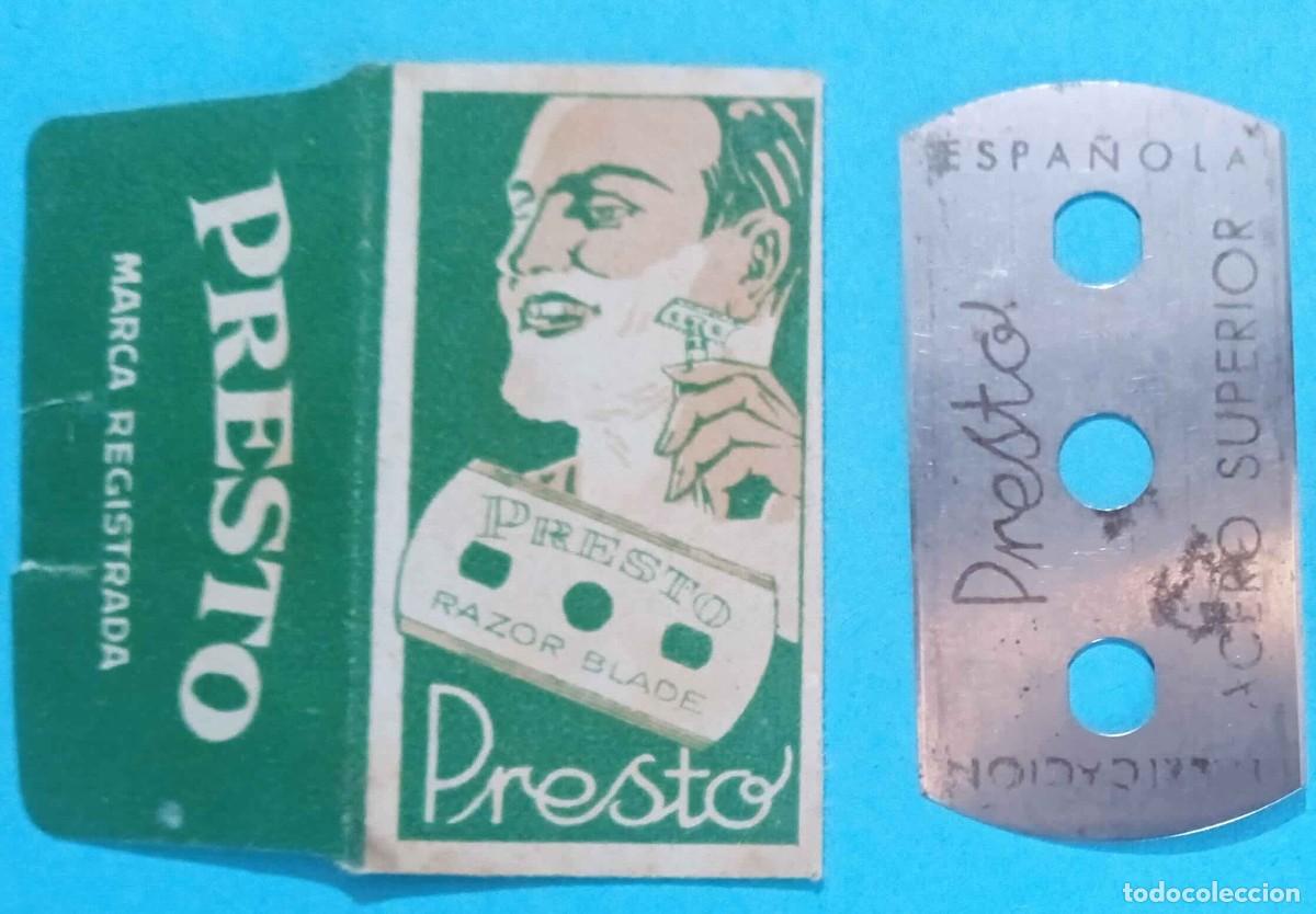 Antig&uuml;edades: HOJA DE AFEITAR. PRESTO. RAZOR BLADE. ESPA&Ntilde;OLA. - Foto 1