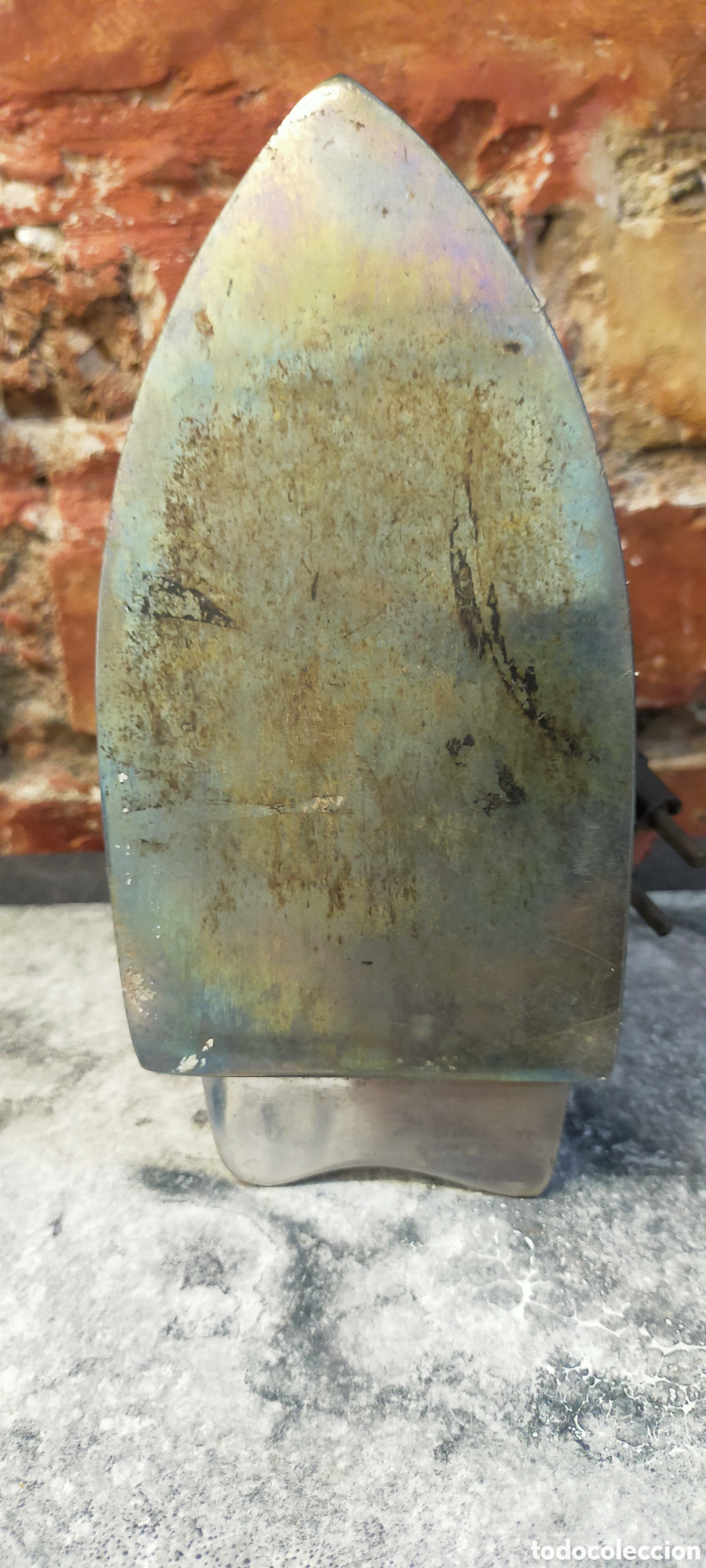 Antig&uuml;edades: Plancha el&eacute;ctrica antigua - Foto 3