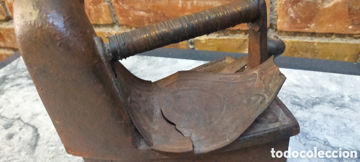 Antig&uuml;edades: Plancha carb&oacute;n antigua - Foto 10