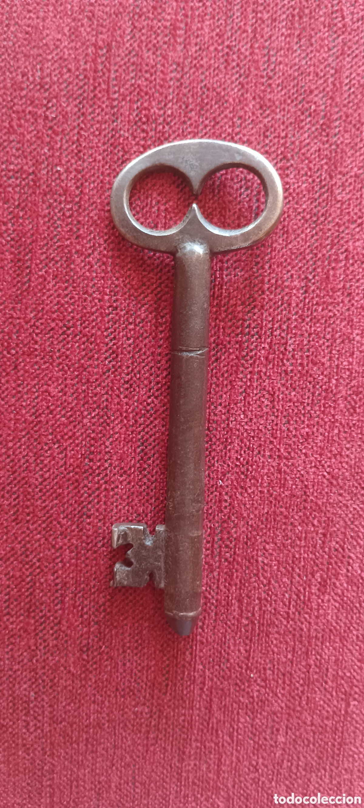Antig&uuml;edades: ANTIGUA LLAVE DE HIERRO FORJADO. - Foto 1