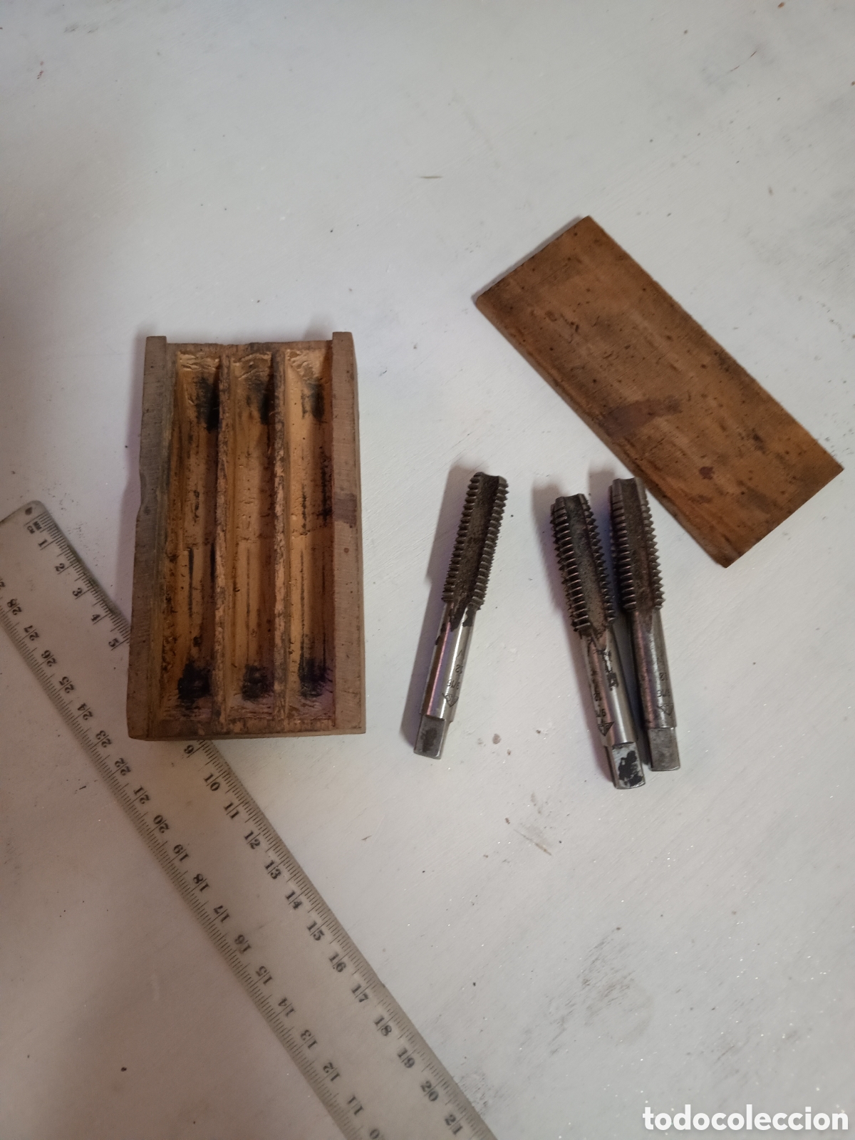 Antig&uuml;edades: Juego de machos antiguo - Foto 3