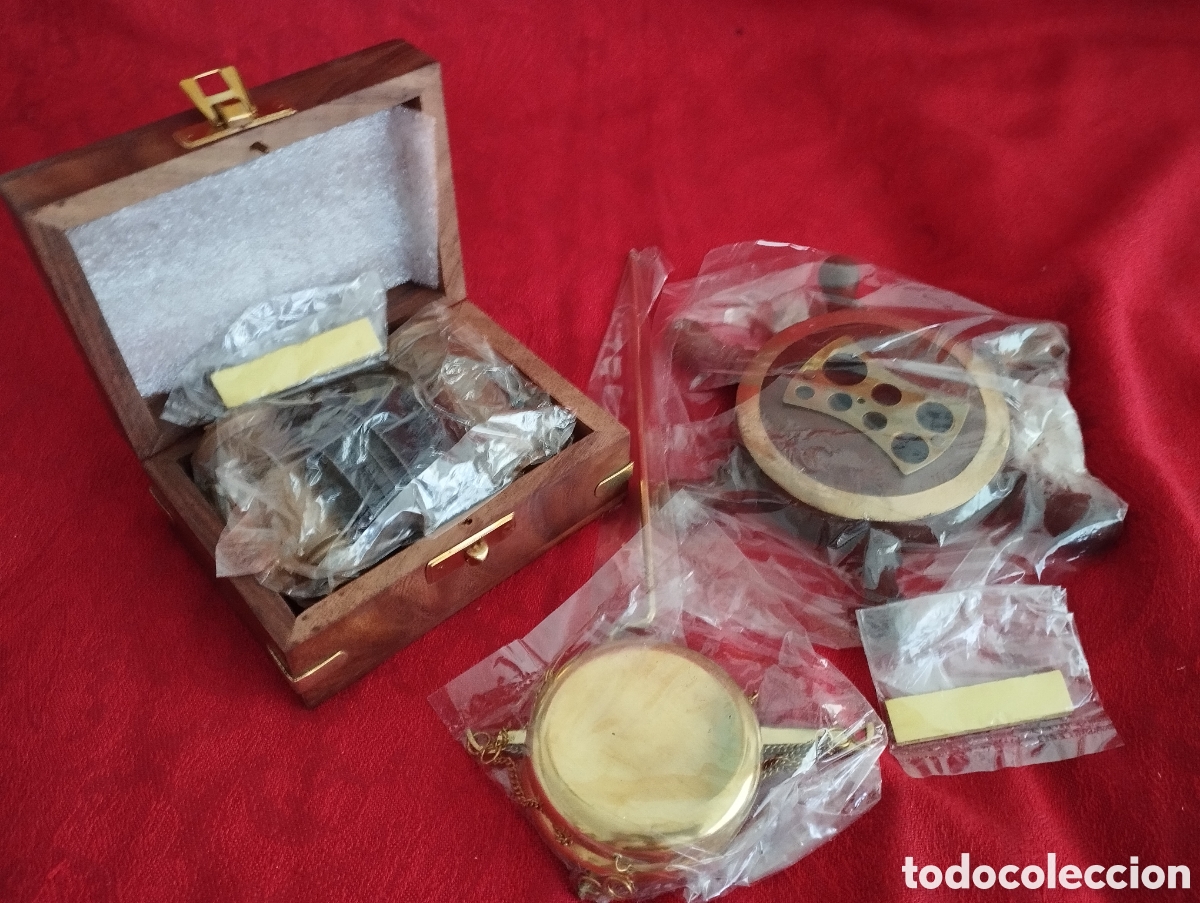 Antig&uuml;edades: Lote Prism&aacute;tico y Balanza Naval. - Foto 2