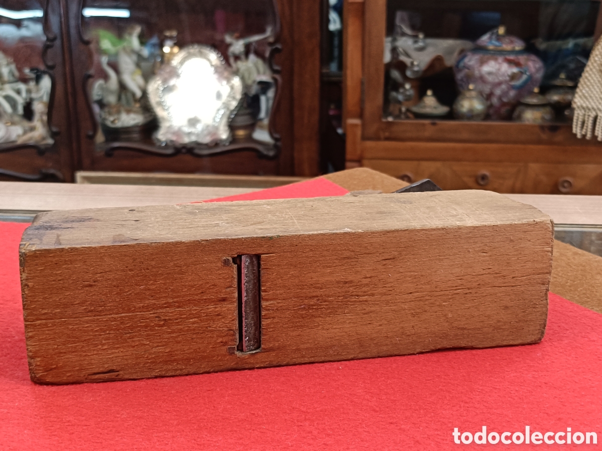 Antig&uuml;edades: GARLOPIN, CEPILLO ANTIGUO DE CARPINTERO - Foto 3