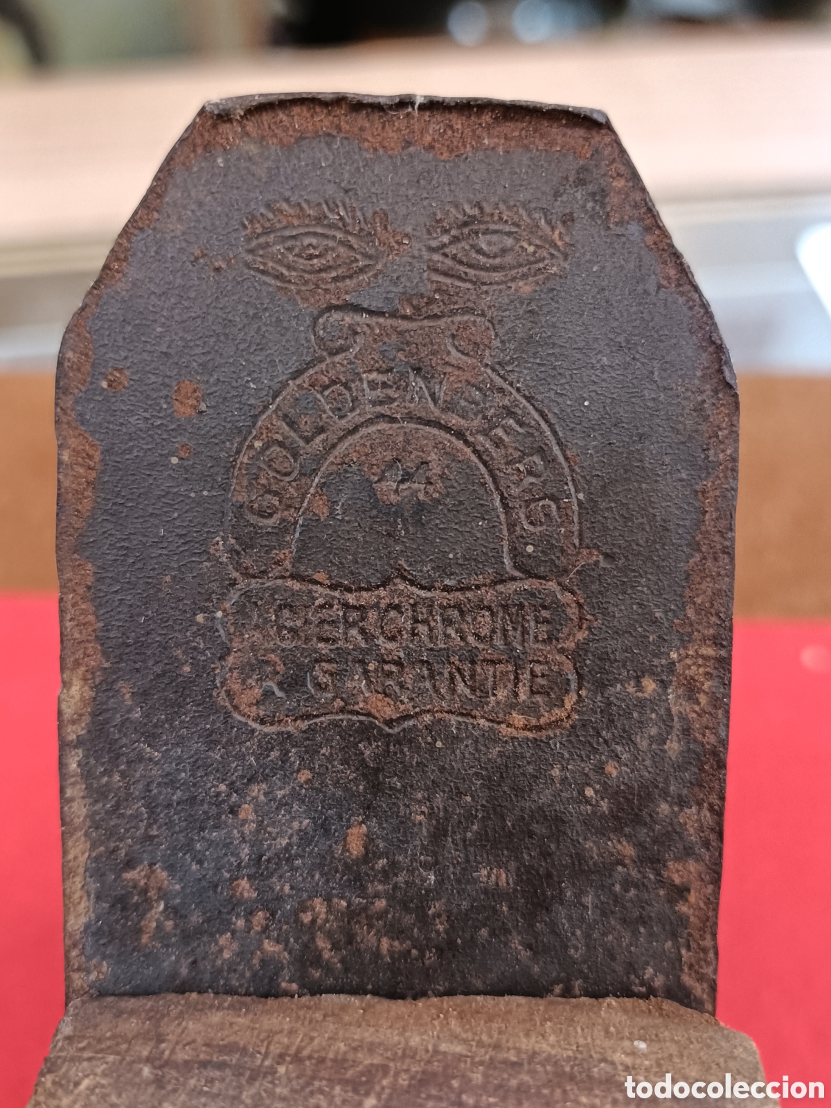Antig&uuml;edades: GARLOPIN, CEPILLO ANTIGUO DE CARPINTERO - Foto 4