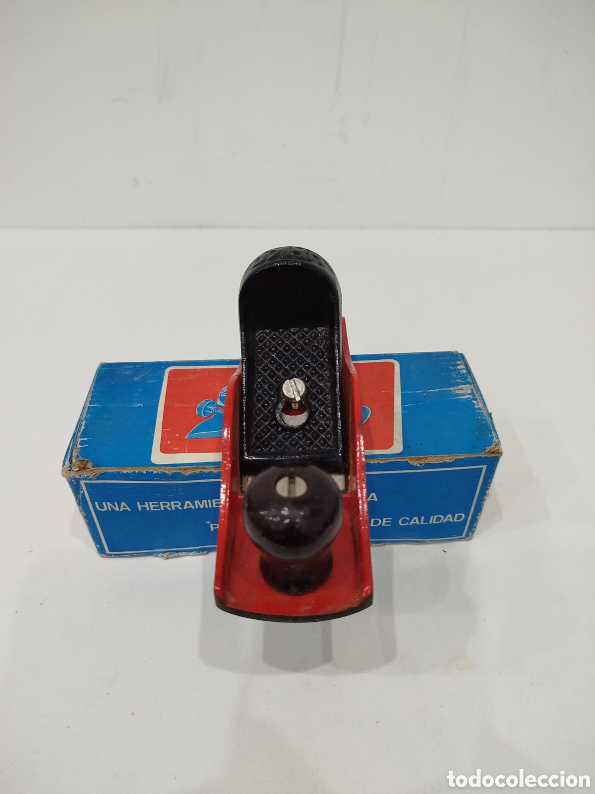 Antig&uuml;edades: ANTIGUO CEPILLO MANUAL DE LA MARCA URKO PARA MADERA - Foto 3