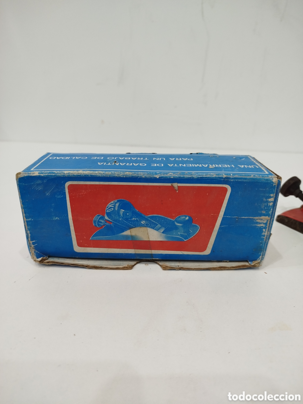 Antig&uuml;edades: ANTIGUO CEPILLO MANUAL DE LA MARCA URKO PARA MADERA - Foto 4