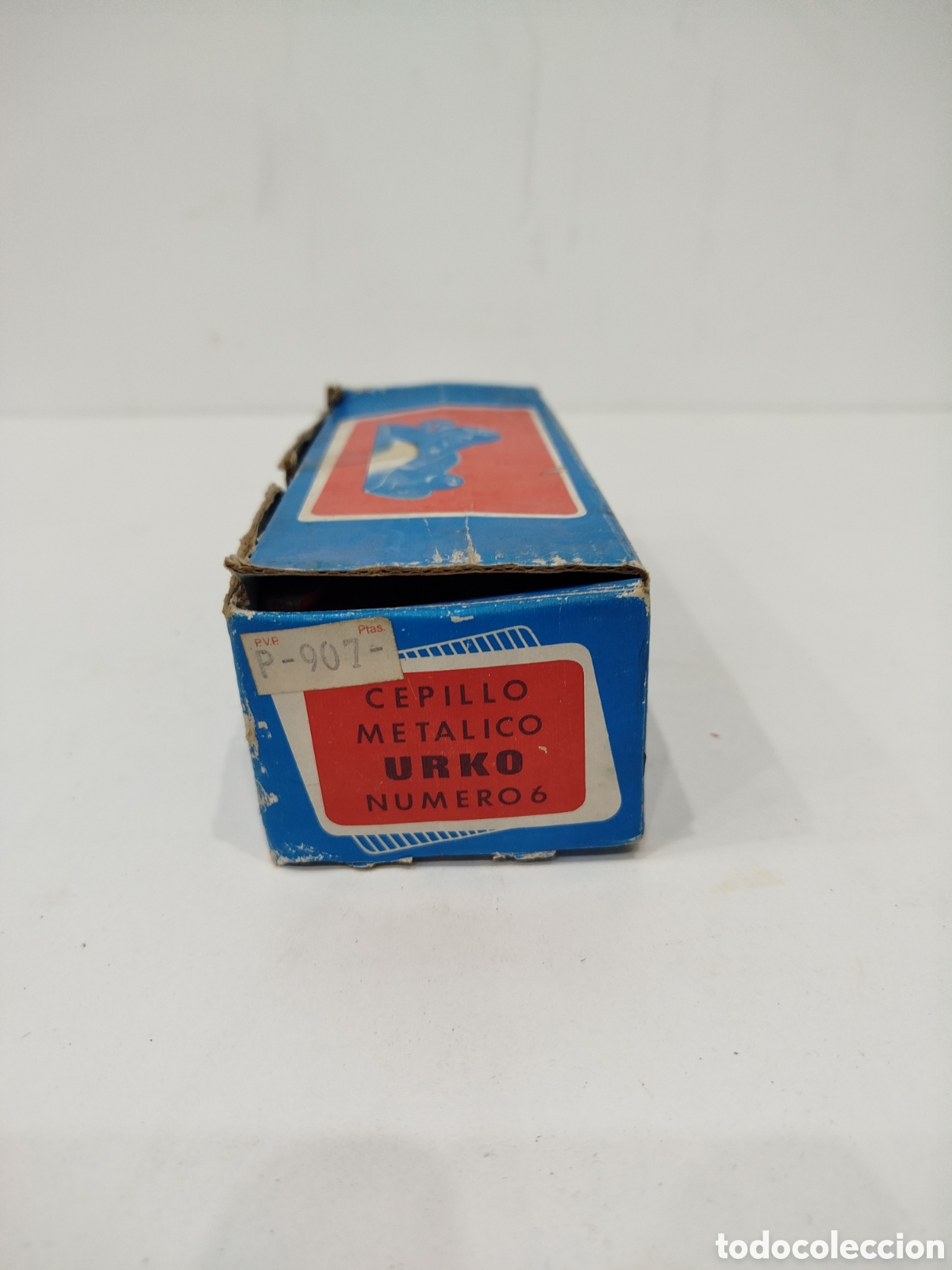 Antig&uuml;edades: ANTIGUO CEPILLO MANUAL DE LA MARCA URKO PARA MADERA - Foto 5