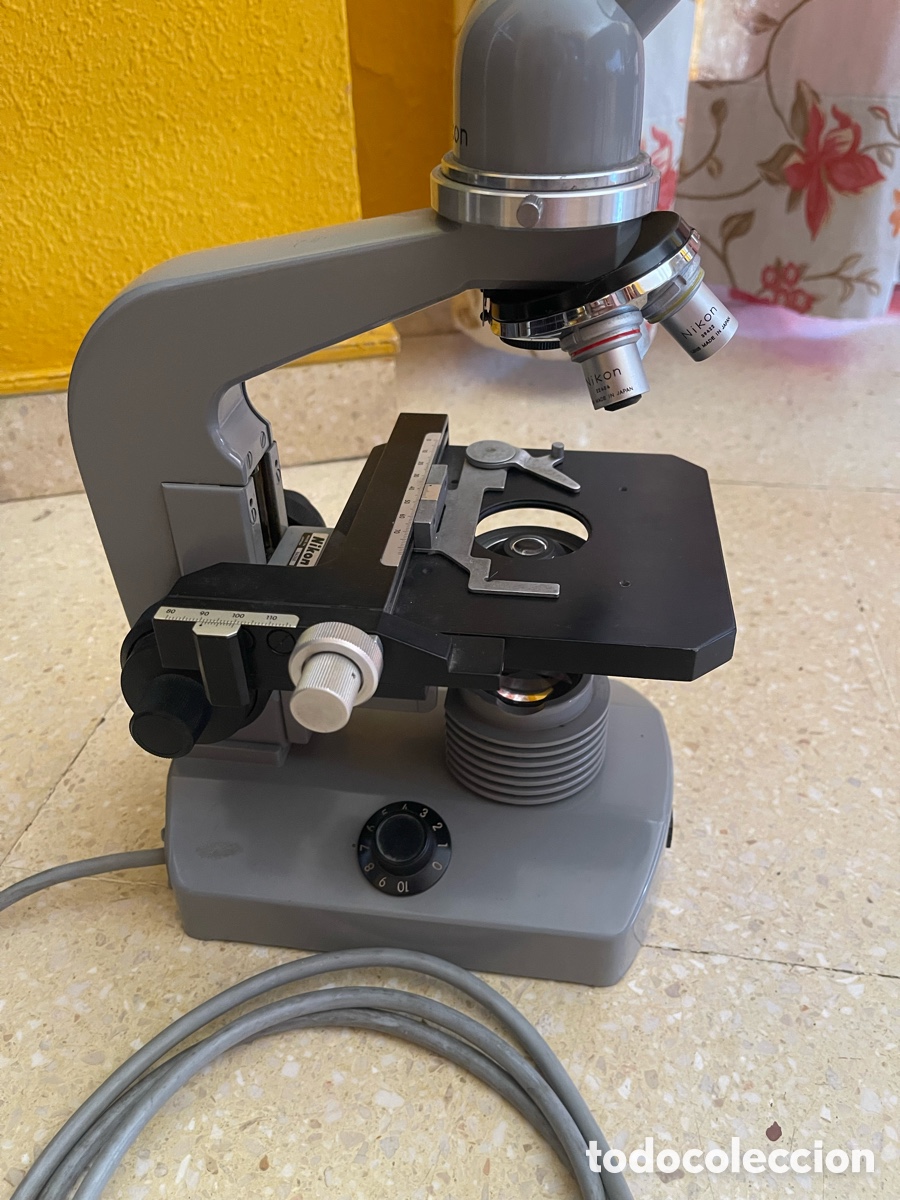 Antig&uuml;edades: MICROSCOPIO NIKON TIPO 102 - Foto 2