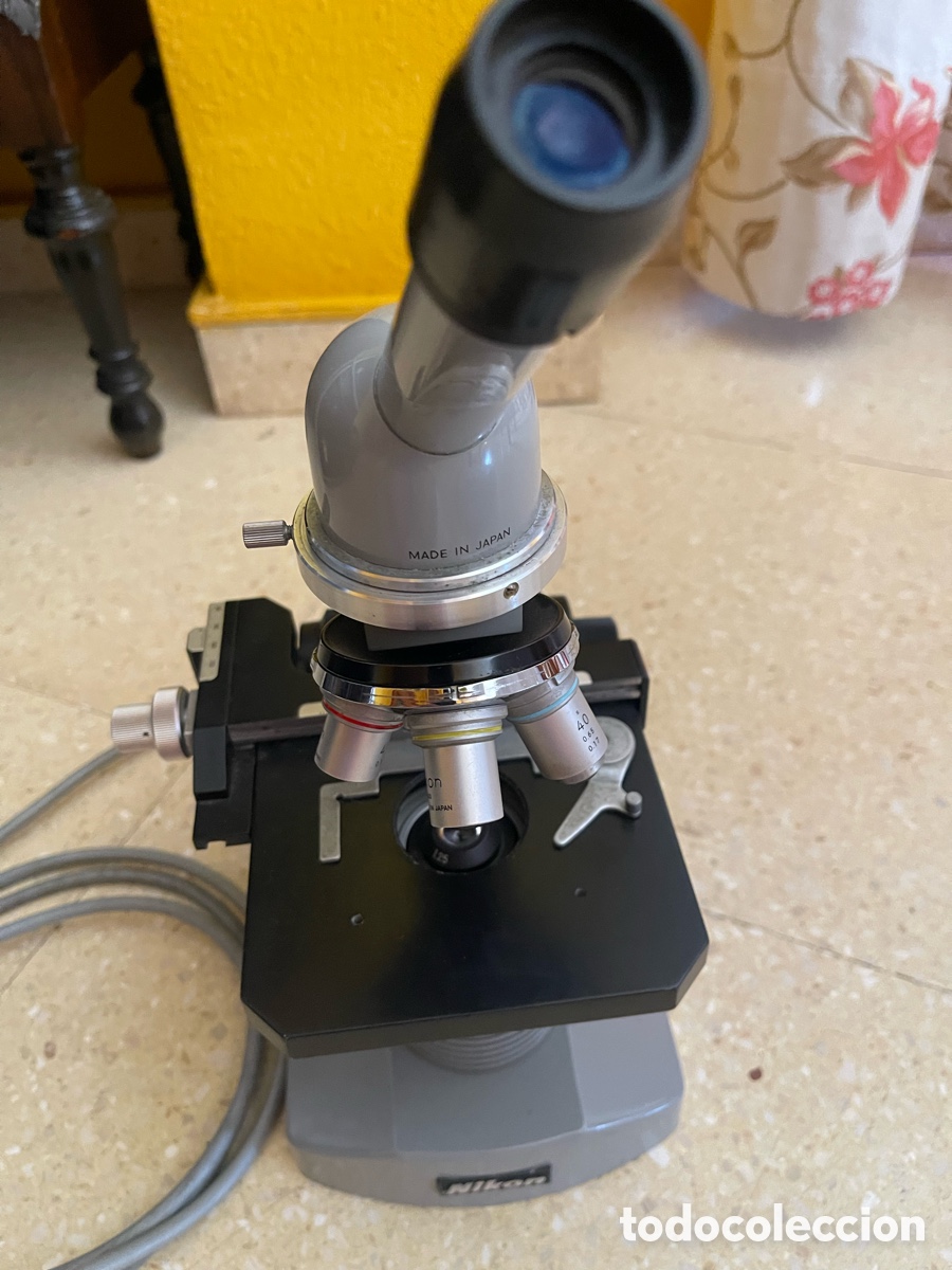 Antig&uuml;edades: MICROSCOPIO NIKON TIPO 102 - Foto 4