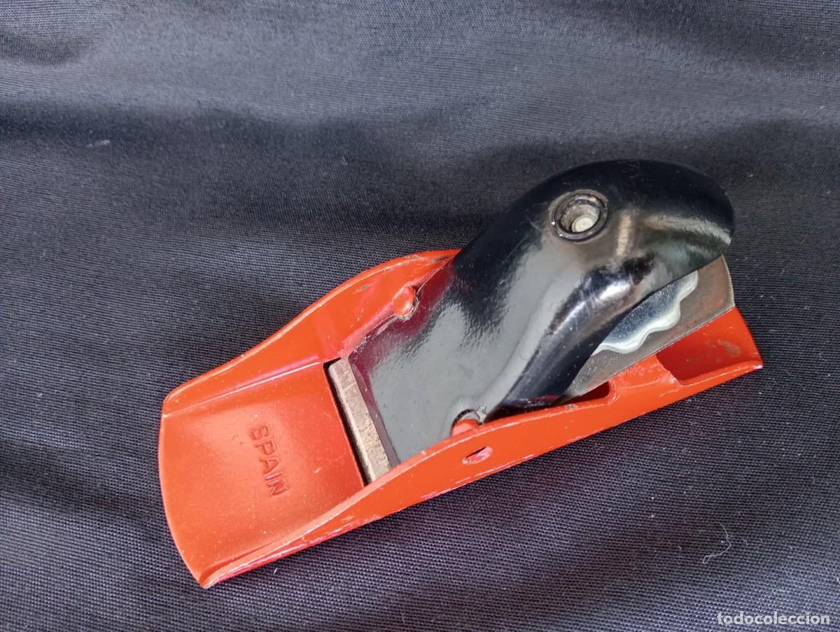 Antig&uuml;edades: PEQUE&Ntilde;O CEPILLO PARA MADERA MET&Aacute;LICO - Foto 2