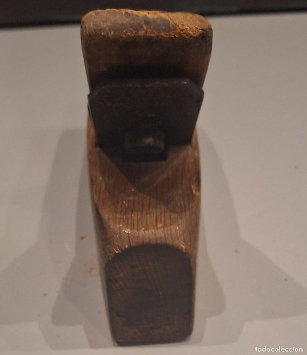 Antig&uuml;edades: CEPILLO DE CARPINTERO ANTIGUO EN MADERA Y CUCHILLA DE HIERRO - Foto 5