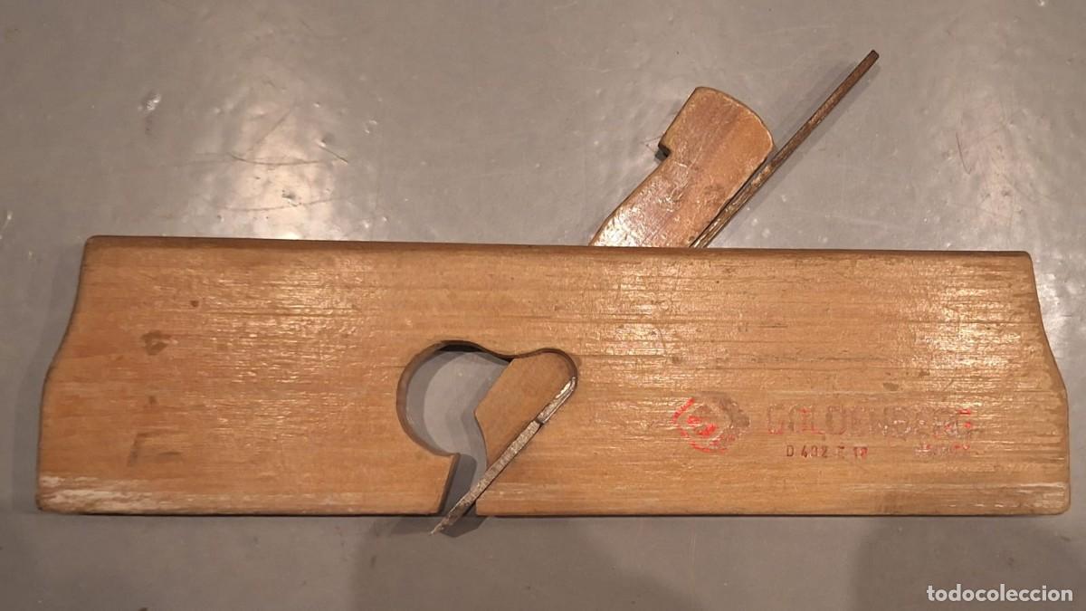 Antig&uuml;edades: CEPILLO DE CARPINTERO ANTIGUO EN MADERA Y HIERRO - Foto 2