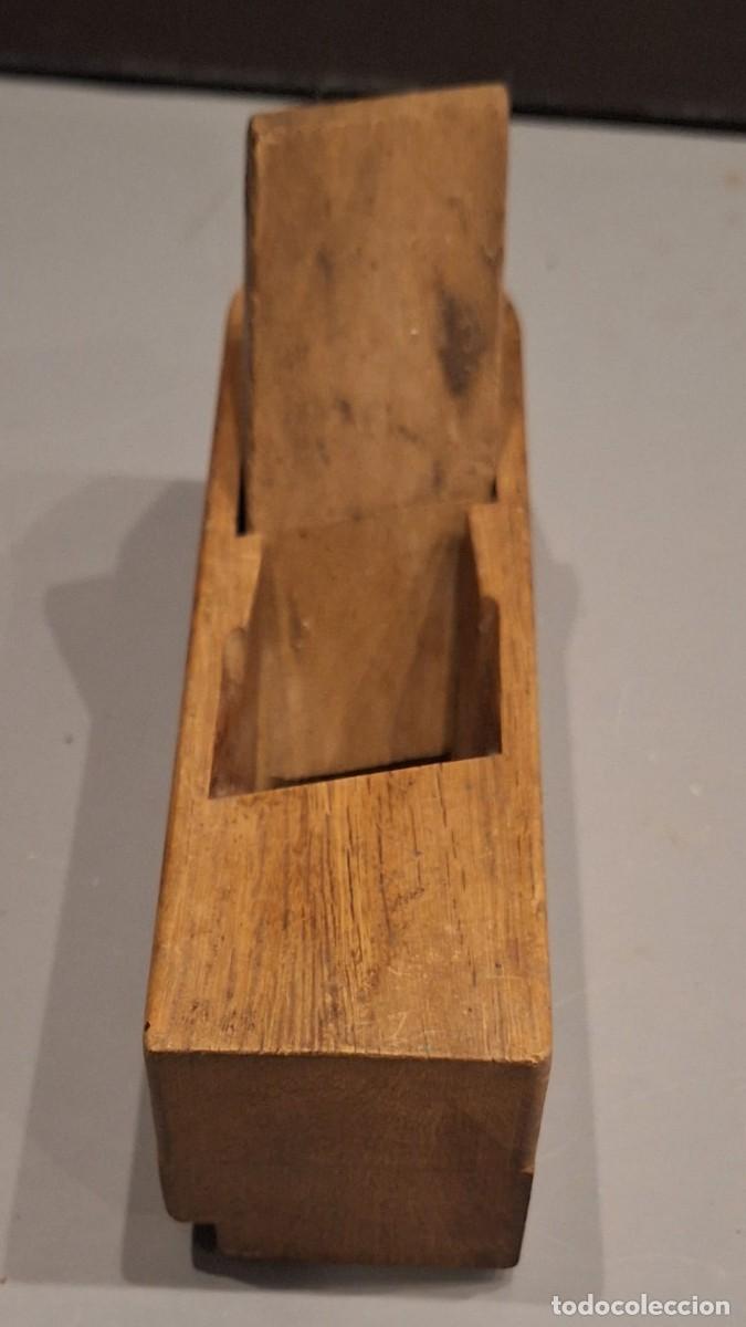 Antig&uuml;edades: CEPILLO DE CARPINTERO ANTIGUO EN MADERA (SIN CUCHILLA DE HIERRO) - Foto 3