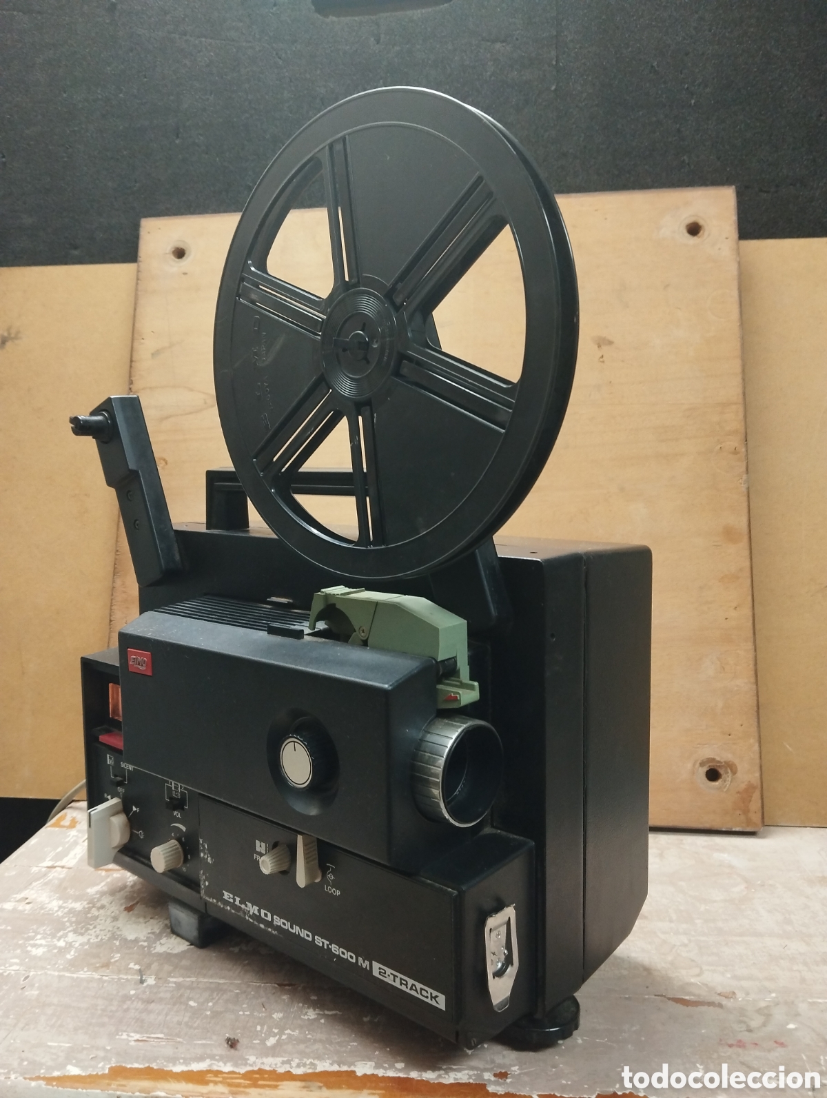 Antig&uuml;edades: PROYECTOR DE CINE SUPER 8 ELMO - Foto 4