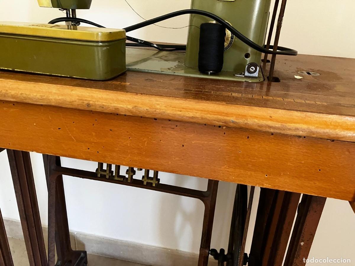 Antig&uuml;edades: M&aacute;quina de coser Alfa ALFAMATIC - Foto 4