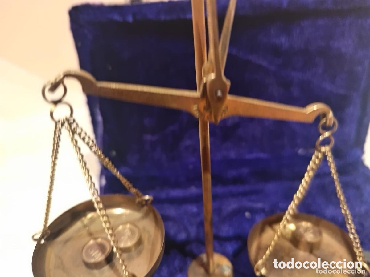 Antig&uuml;edades: Balanza de precisi&oacute;n antigua - Foto 5