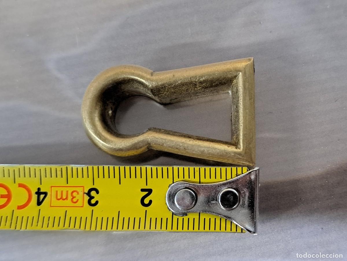 Antig&uuml;edades: 3 boca llaves de bronce para muebles - Foto 7