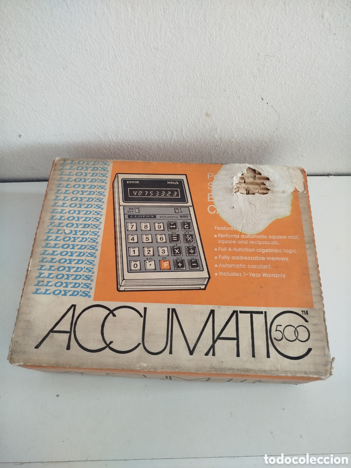 Antig&uuml;edades: Calculadora accumatic 509 - Foto 3