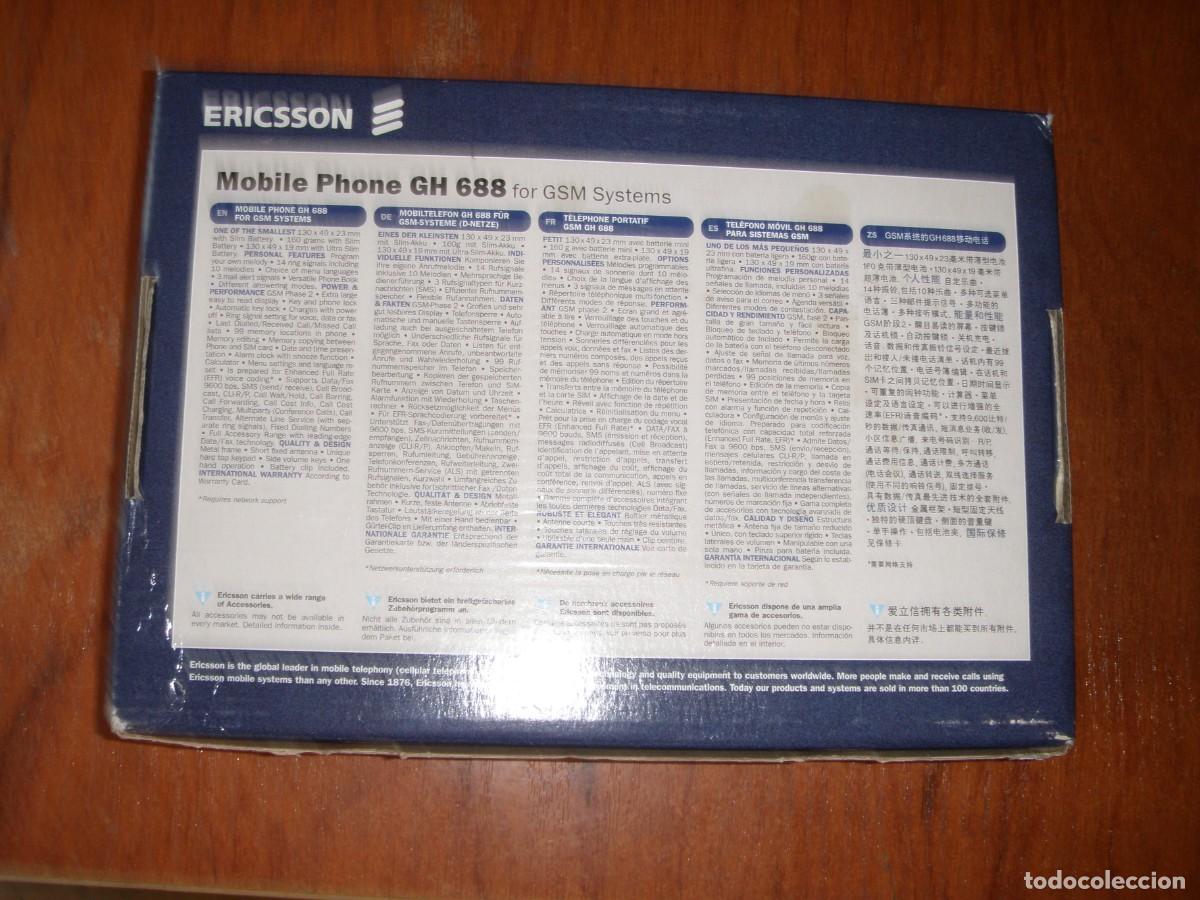 Tel&eacute;fonos: TELEFONO MOVIL ERICSSON GH688 - Foto 6