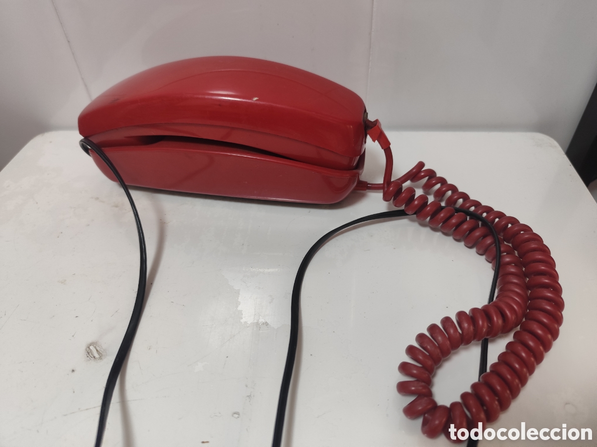 Tel&eacute;fonos: Tel&eacute;fono g&oacute;ndola rojo - Foto 1